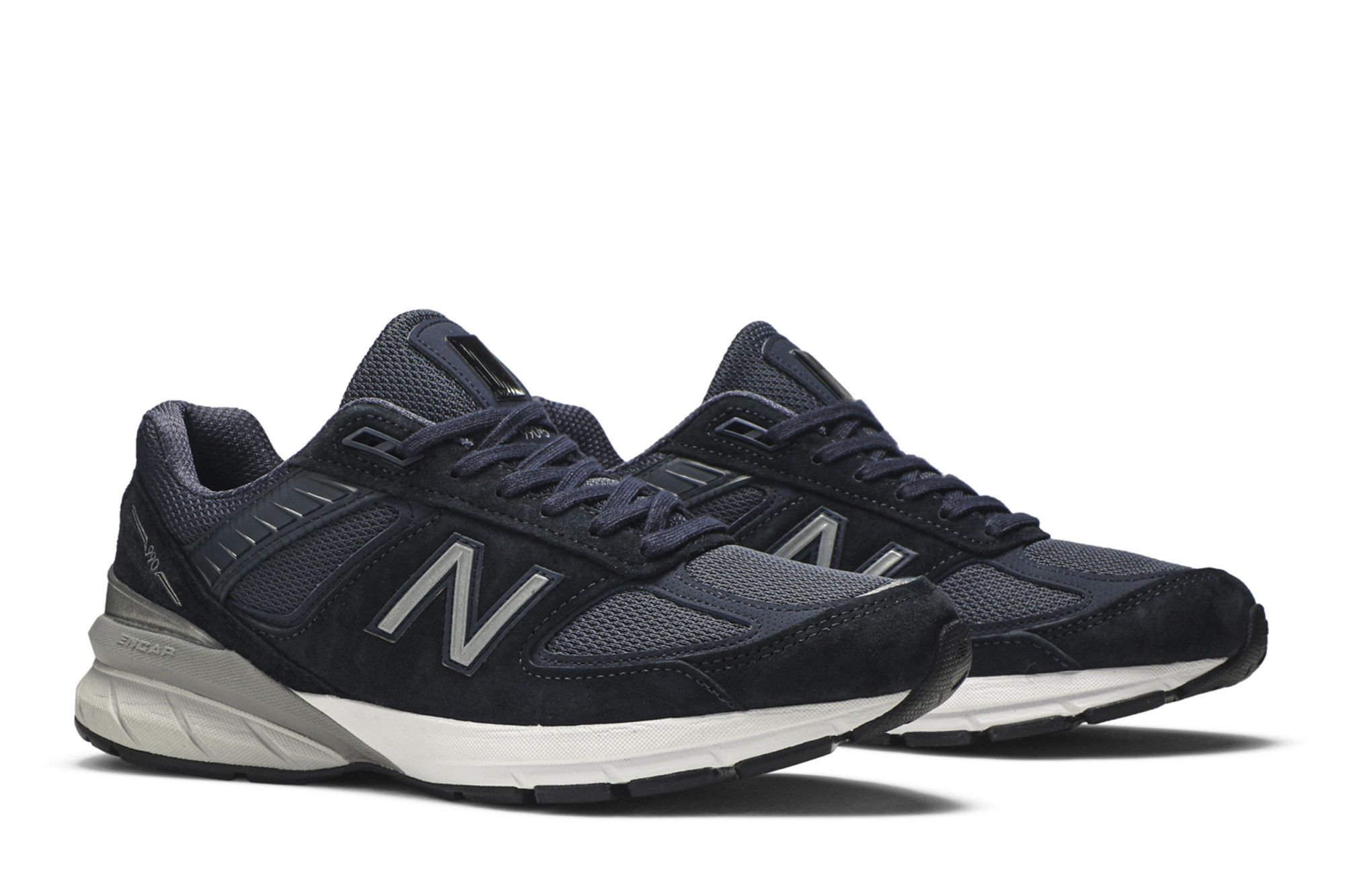 New Balance 990v5 Made In USA Navy Men\'s Size 10 Shoes New Balance 990v5 Made In USA 2E Wide Navy Silver for Sale  main image 2