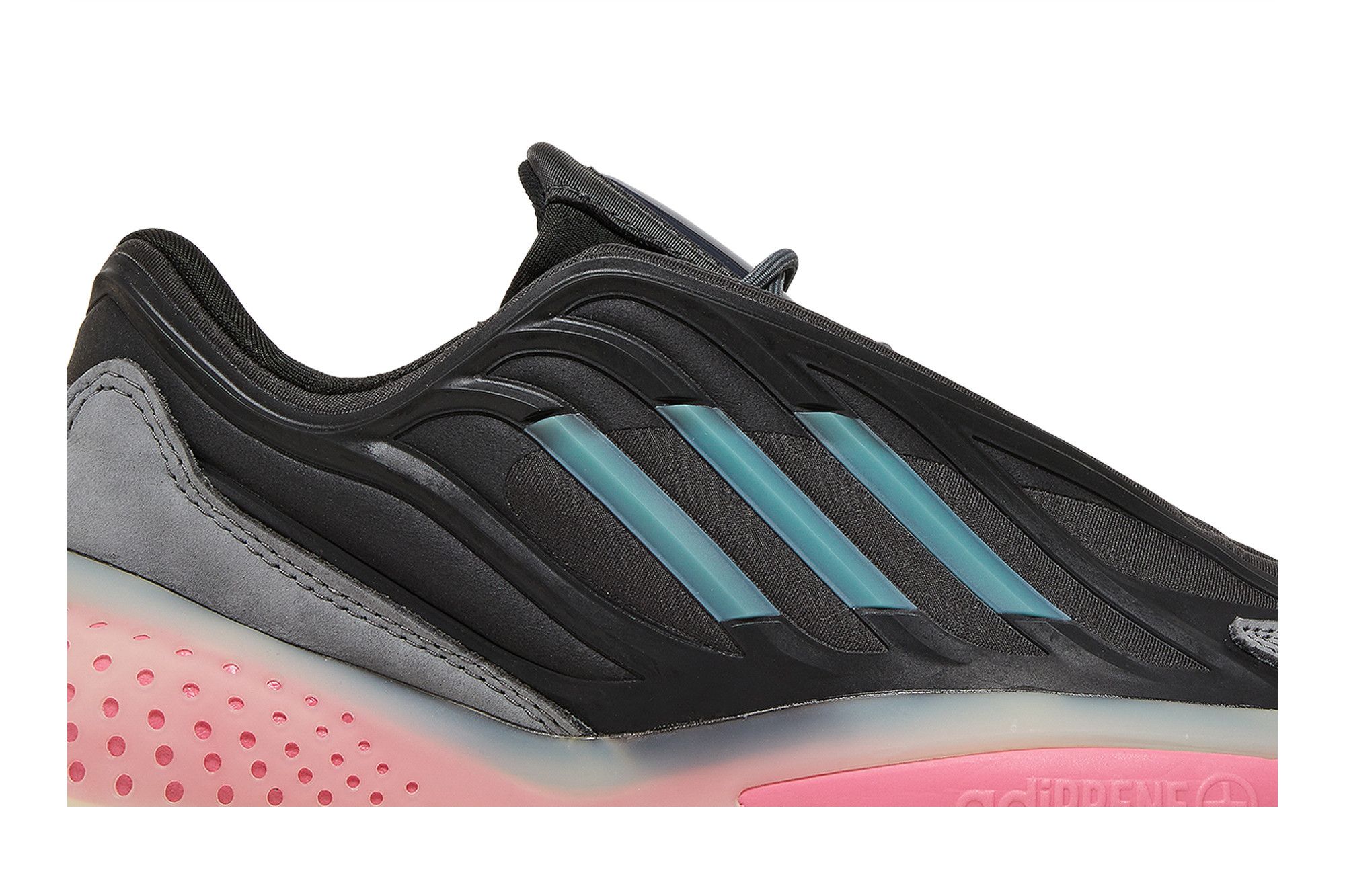 Adidas Ozrah Black Rose Tone Men\'s Athletic Shoes H04208 Size 6.5 Adidas Ozrah Black Hazy Green Rose Tone | Mercari main image 3