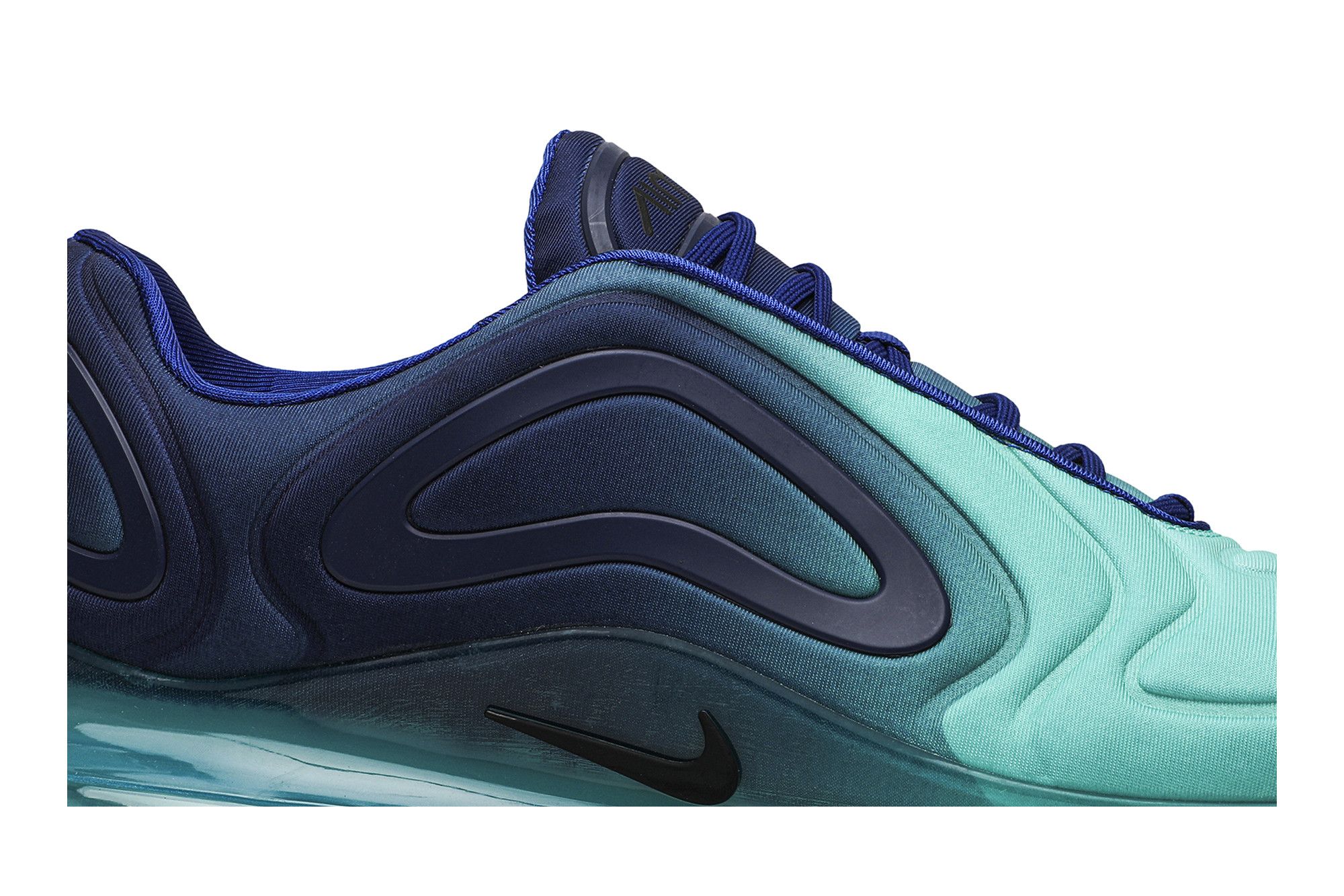 %Men Nike Air Max 720 Nightsade Sea Forest Blue Green Teal Size 9 / A 20 Nike Air Max 720 Sea Forest Deep Royal Blue Shoe Sneaker  main image 2