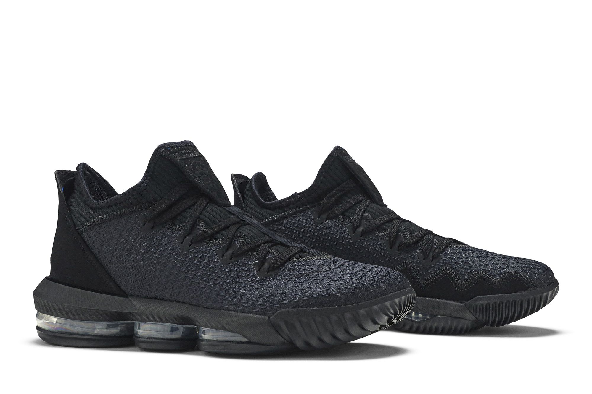 lebron 16 triple black low