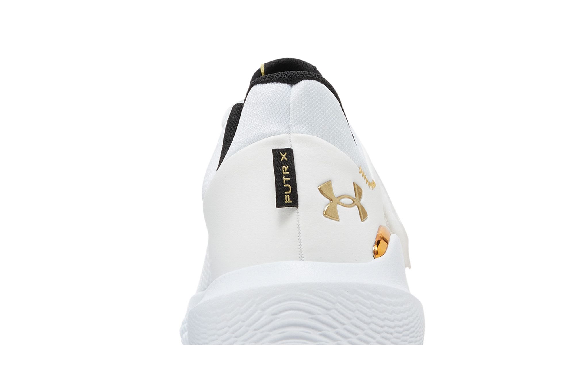 Under Armour Flow FUTR X White Gold Basketball Shoes Mens Size 18 Deals on Men main image 2