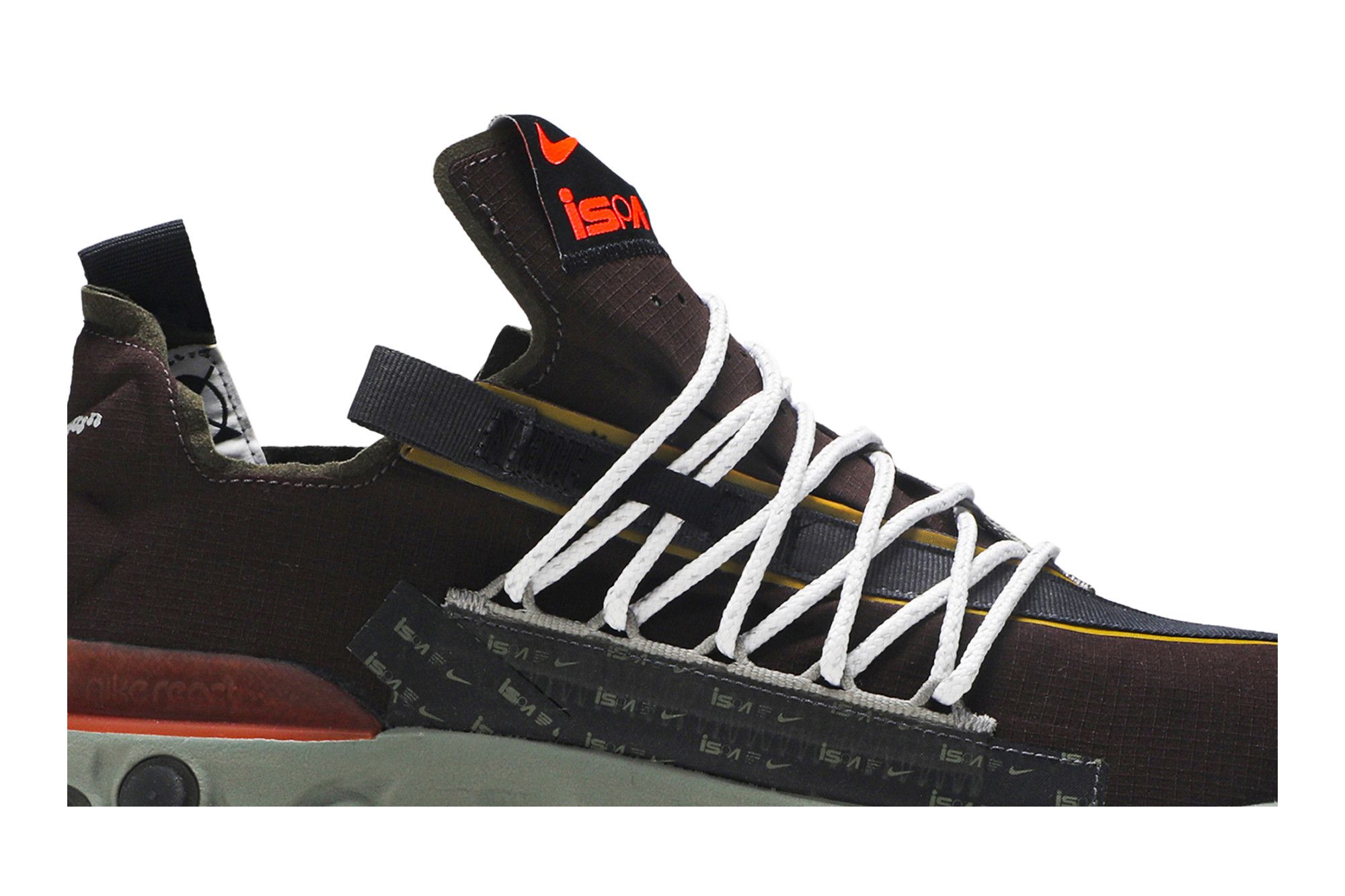 nike react ispa brown