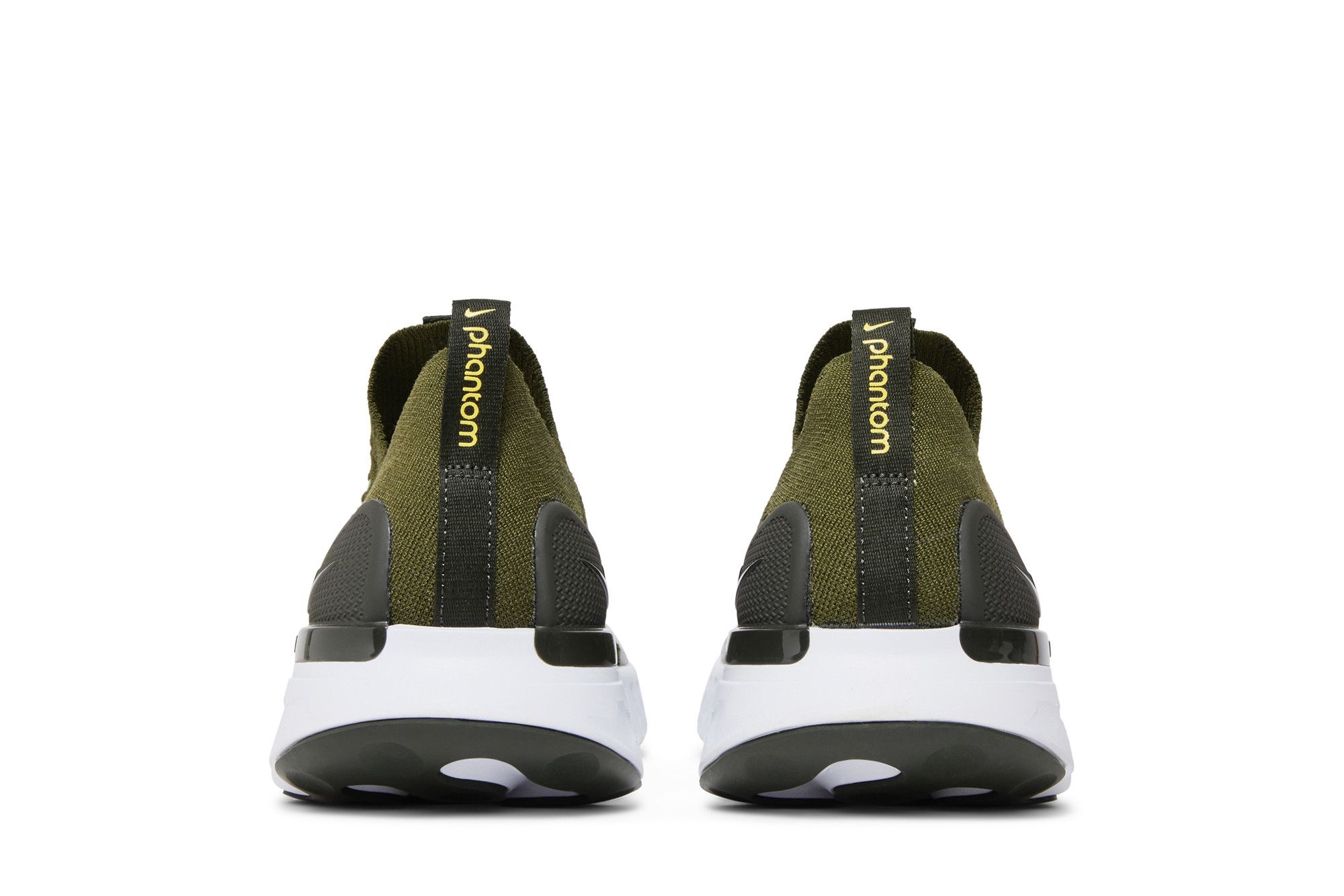 NIKE React Phantom Run Flyknit 2 Running Shoes Mens Size 9.5 Green DX2311-300 Deals on Men main image 4