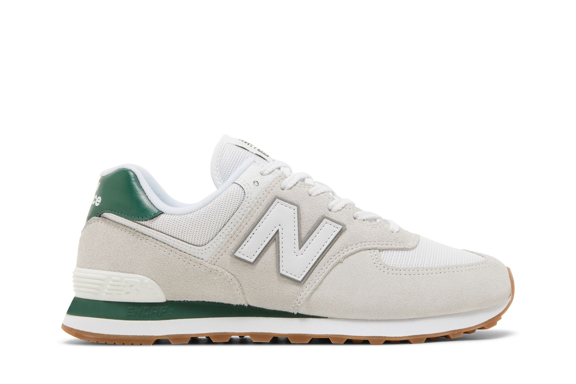 New Balance 574 Sport Olive White Gum Men\'s Size 14 Athletic Sneakers‎ New Balance 574 Sport Olive White Gum Men main image 2