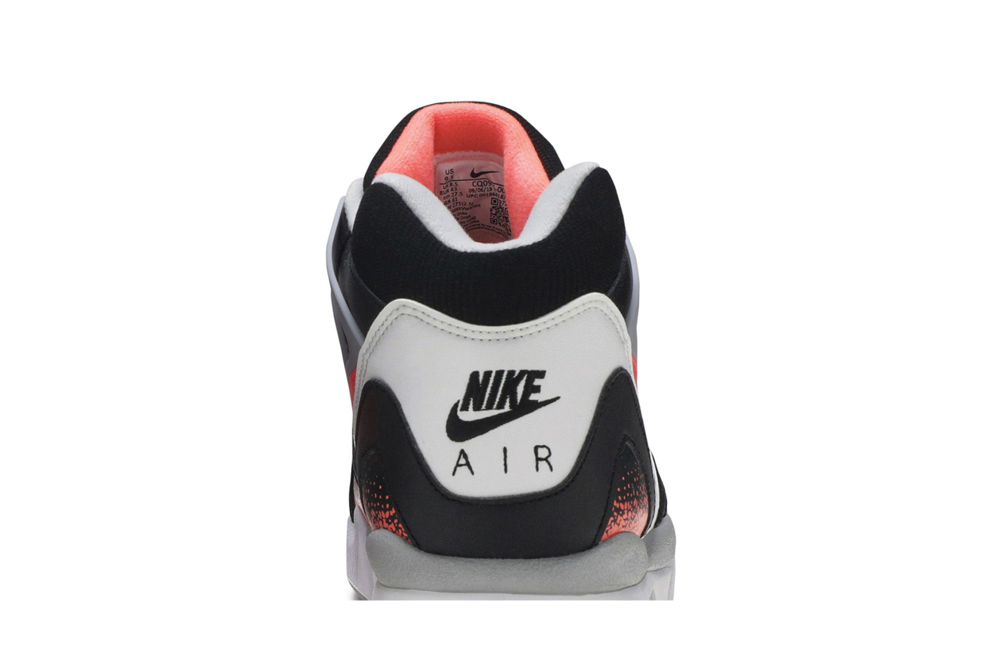 nike air tech challenge 2 black lava mens