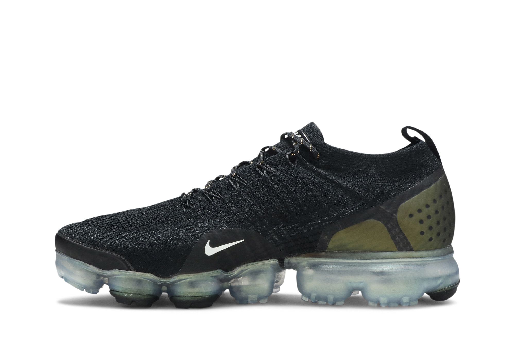 vapormax flyknit 2 black gold