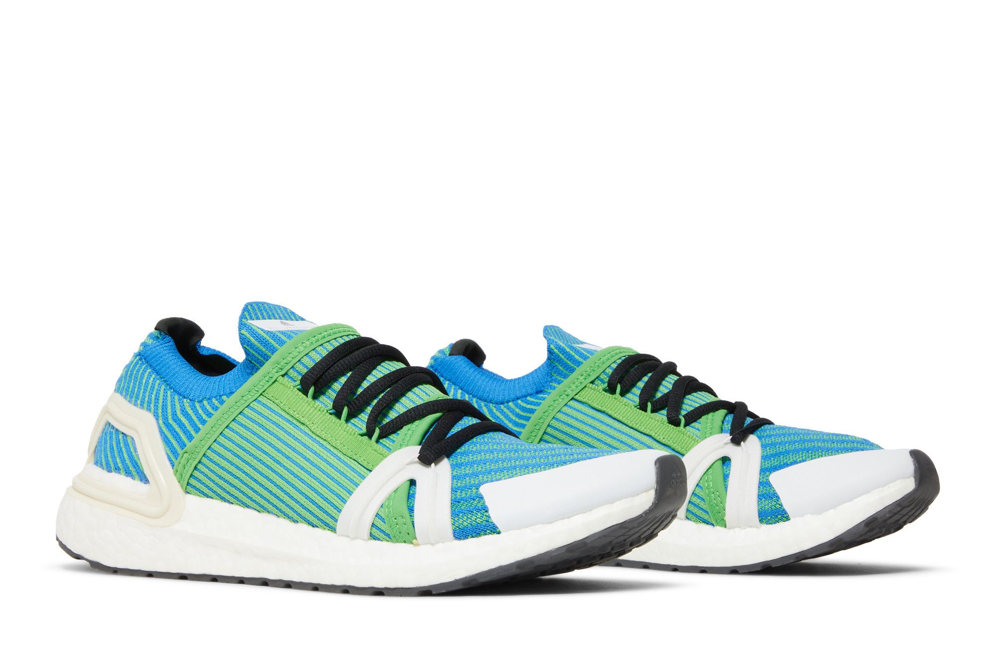adidas gazelle silver green womens Adidas x Stella McCartney Women's Ultraboost 5 Tactile Green / Clear Onix /  Trace Purple Running Shoes