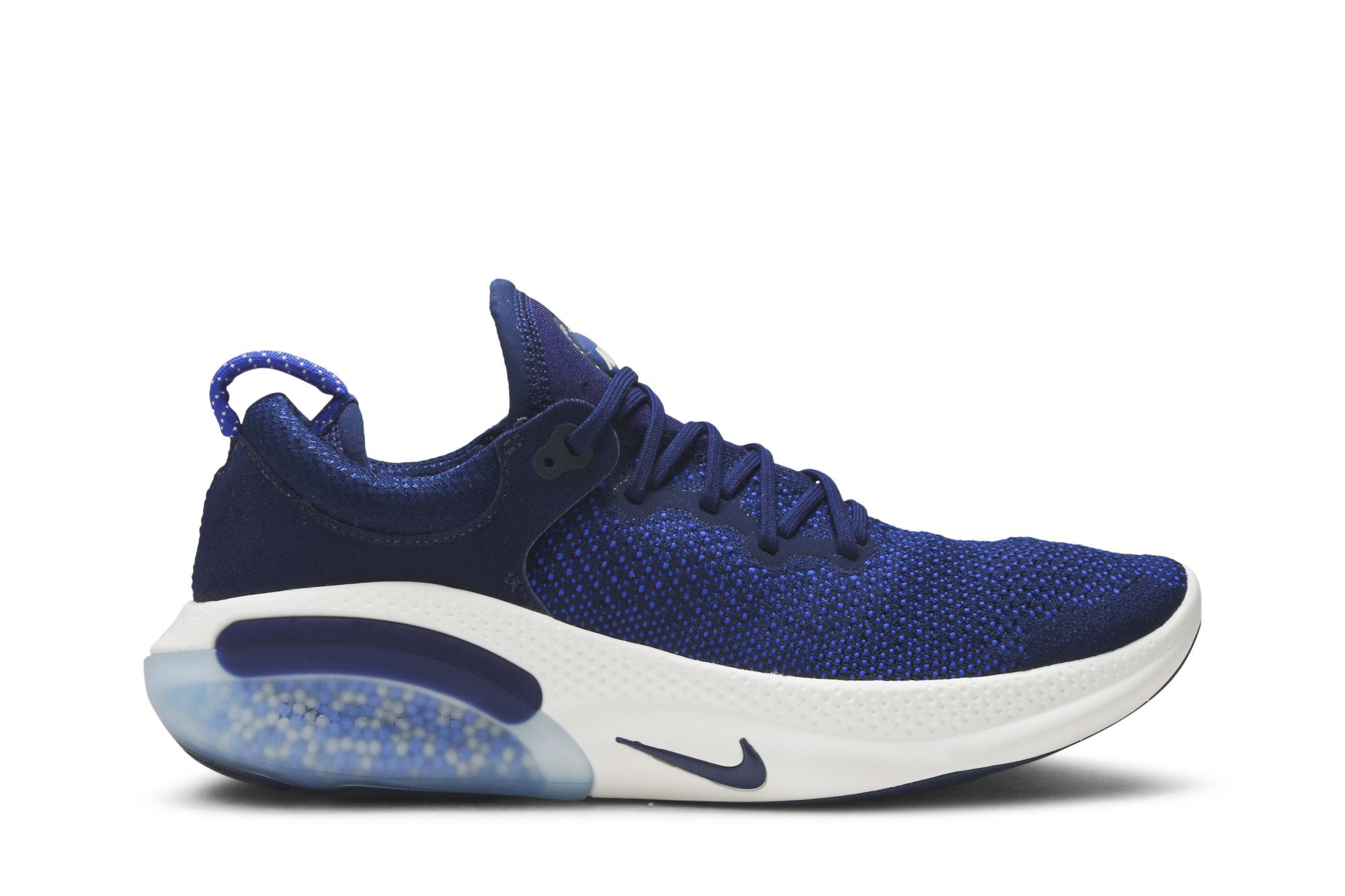 NIKE AQ2730-100 JOYRUN FLYKNIT WHITE/BLUE MENS SNEAKER SIZE US 8 Nike Mens Joyride Run Flyknit AQ2730-100 White Running Shoes  main image 2