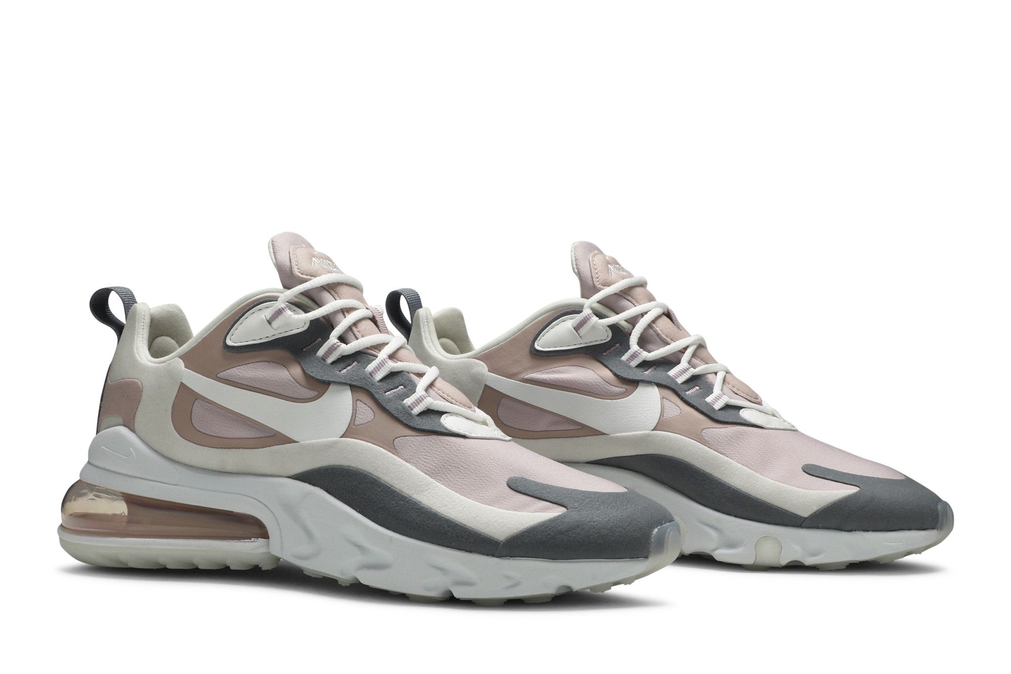 nike wmns air max 270 react plum chalk