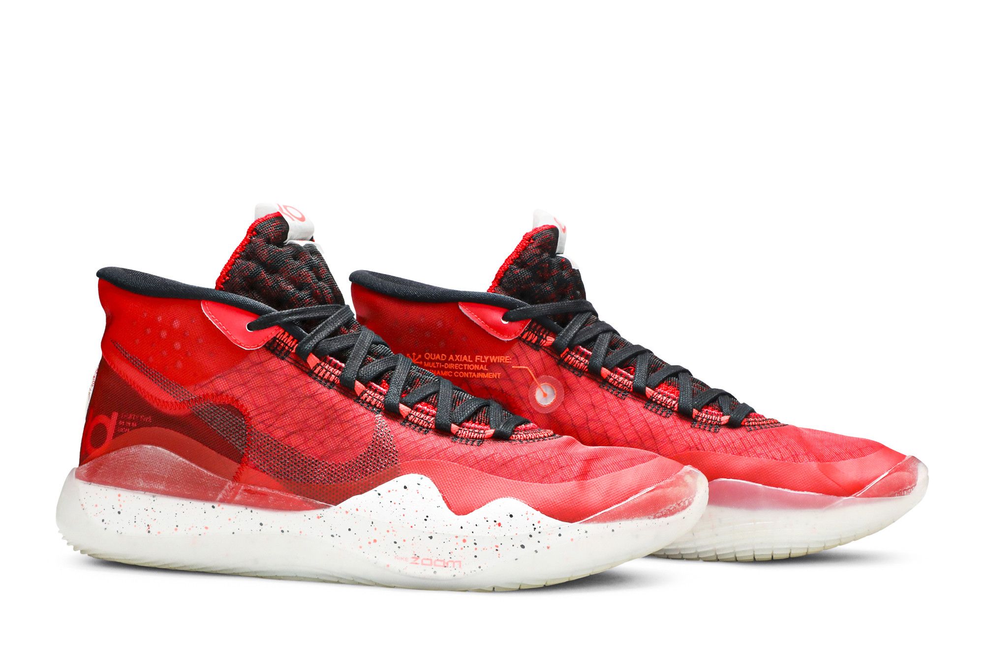 NIKE Zoom KD 12 TB \'UNIVERSITY RED\' Nike Kevin Durant Zoom KD12 University Red AR4229-600 Men main image 2
