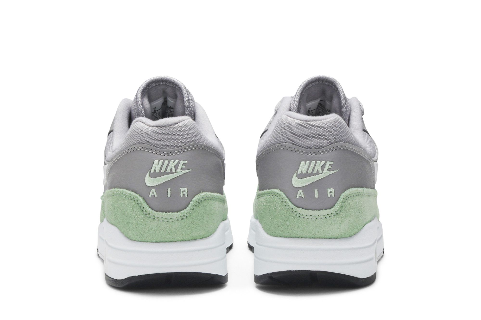 %Size 11 - Nike Air Max 1 Grey Mint Men Sneakers / A 15 Nike Air Max 1 Grey Mint for Sale | Authenticity Guaranteed  main image 3