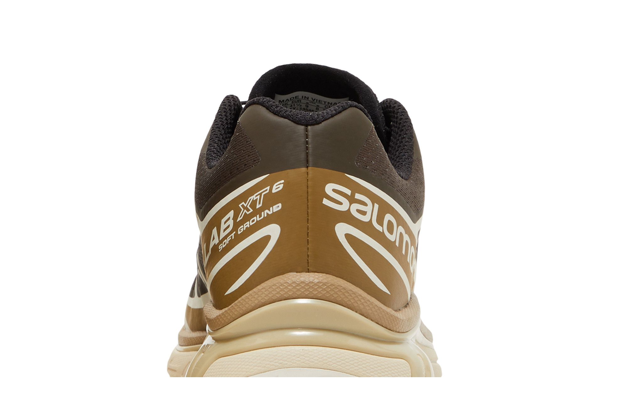 Men’s Brown Athletic Shoes - Salomon XT-6 Recut Wren Kangaroo Salomon S/Lab XT-6 Advanced Sneakers - Brown/ Beige | Hype  main image 3