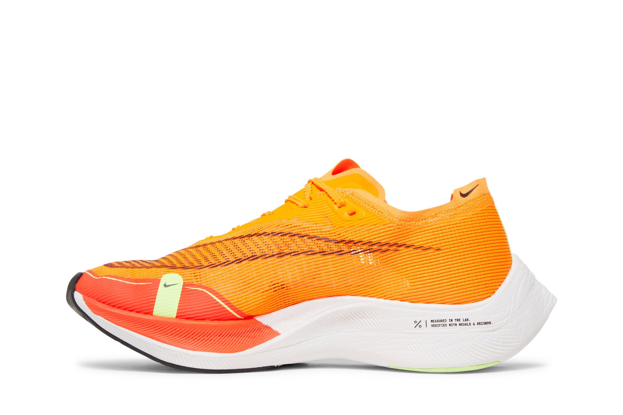 Nike ZoomX Vaporfly NEXT% 2 Mens Running Shoes‎ Sneakers Orange DJ6566-800 Nike Running Shoe ZoomX Vaporfly NEXT% 2 - Total Orange  main image 4