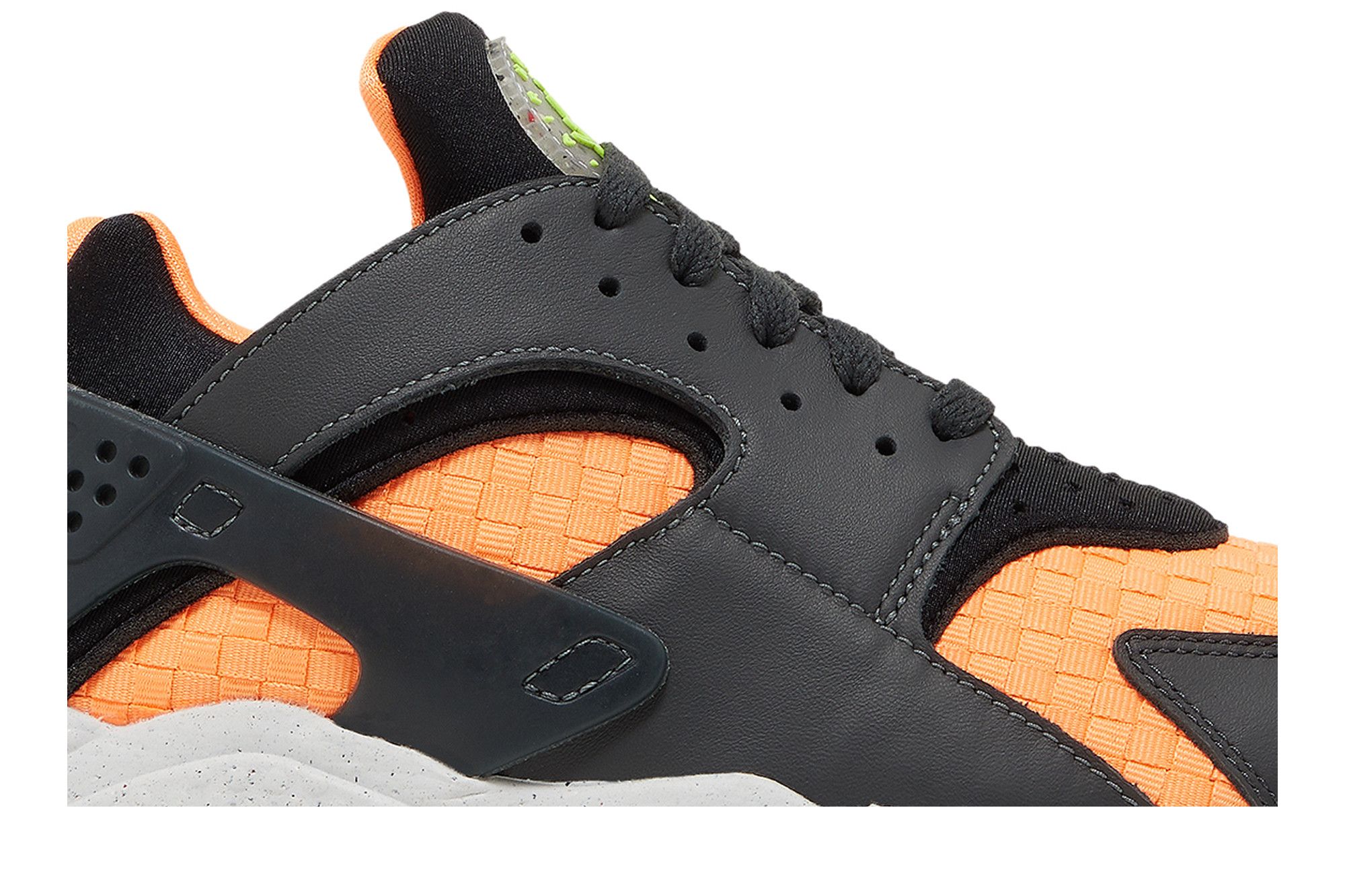 Nike Air Huarache Crater PRM Anthracite Black Atomic Orange - Size 10 Nike Air Huarache Crater Premium Anthracite Atomic Orange  main image 2