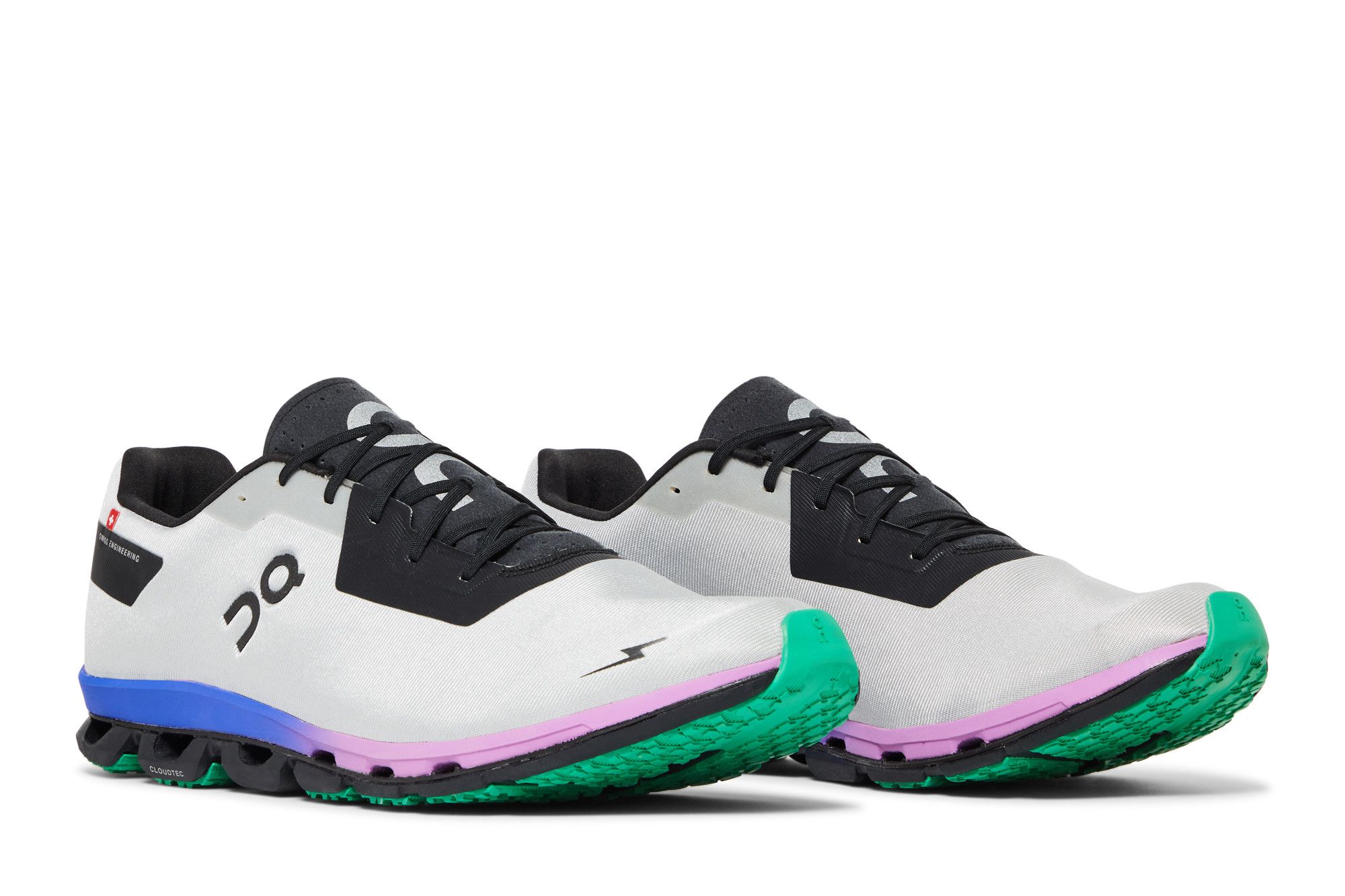 On Cloud Running Shoes Mens 9 Cloudflash Sensa Lunar Amethyst Silver NEW On Cloudflash Mens On Running Men main image 3