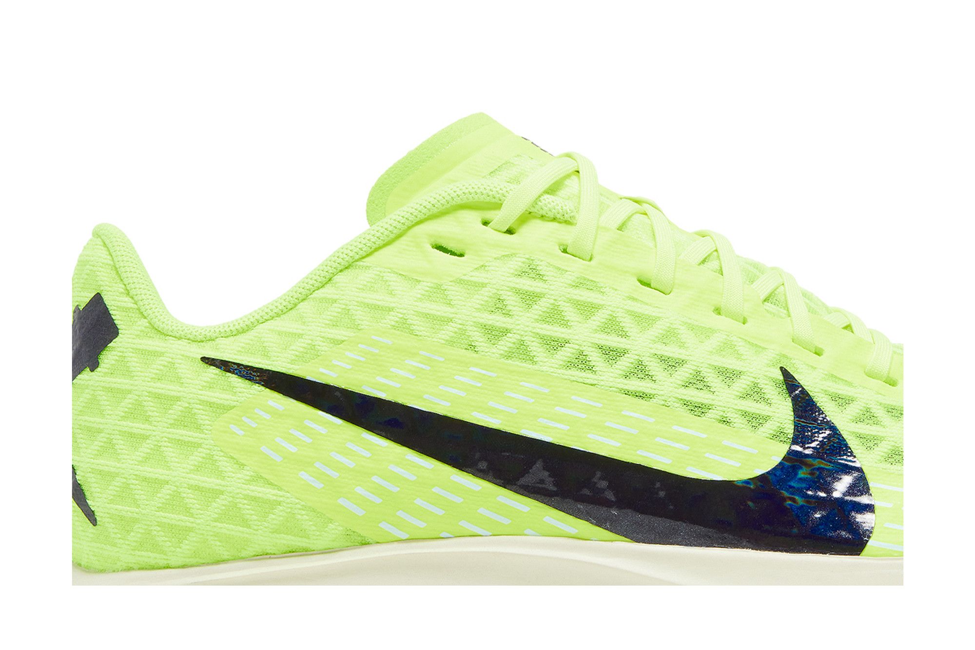 Nike Zoom Rival Waffle 5 Track and Field Volt Green/Black Men Sz 7.5 CZ1804-702 Nike Mens Zoom Rival Waffle 5 CZ1804-702 Volt Racing Shoes  main image 2