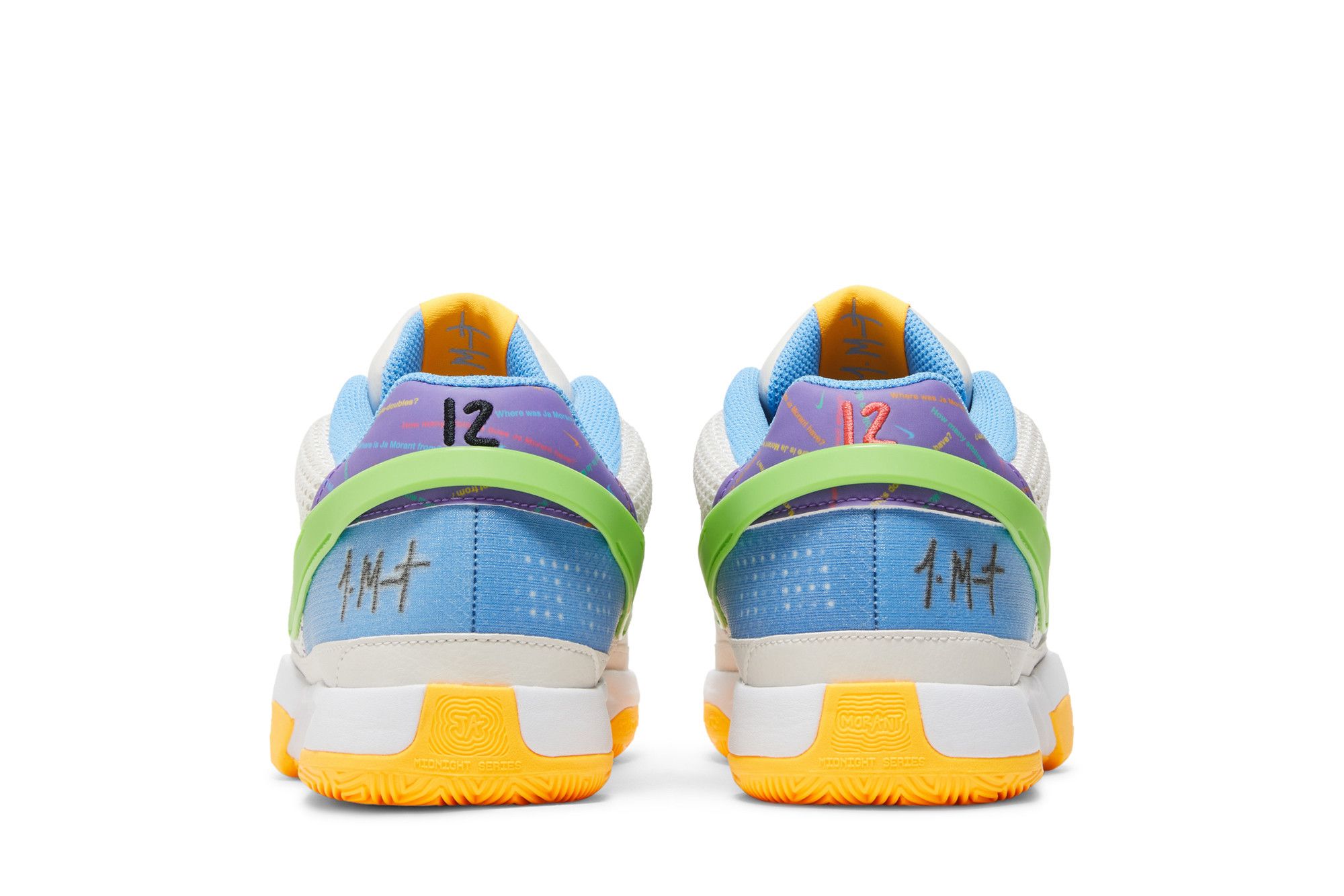 Nike Air sneakers JA 1 Family Trivia Ja Morant basketball shoes M sz 9 W sz 7 Sneakers.ID PRE ORDER Nike Ja 1 Family Trivia (100  main image 2