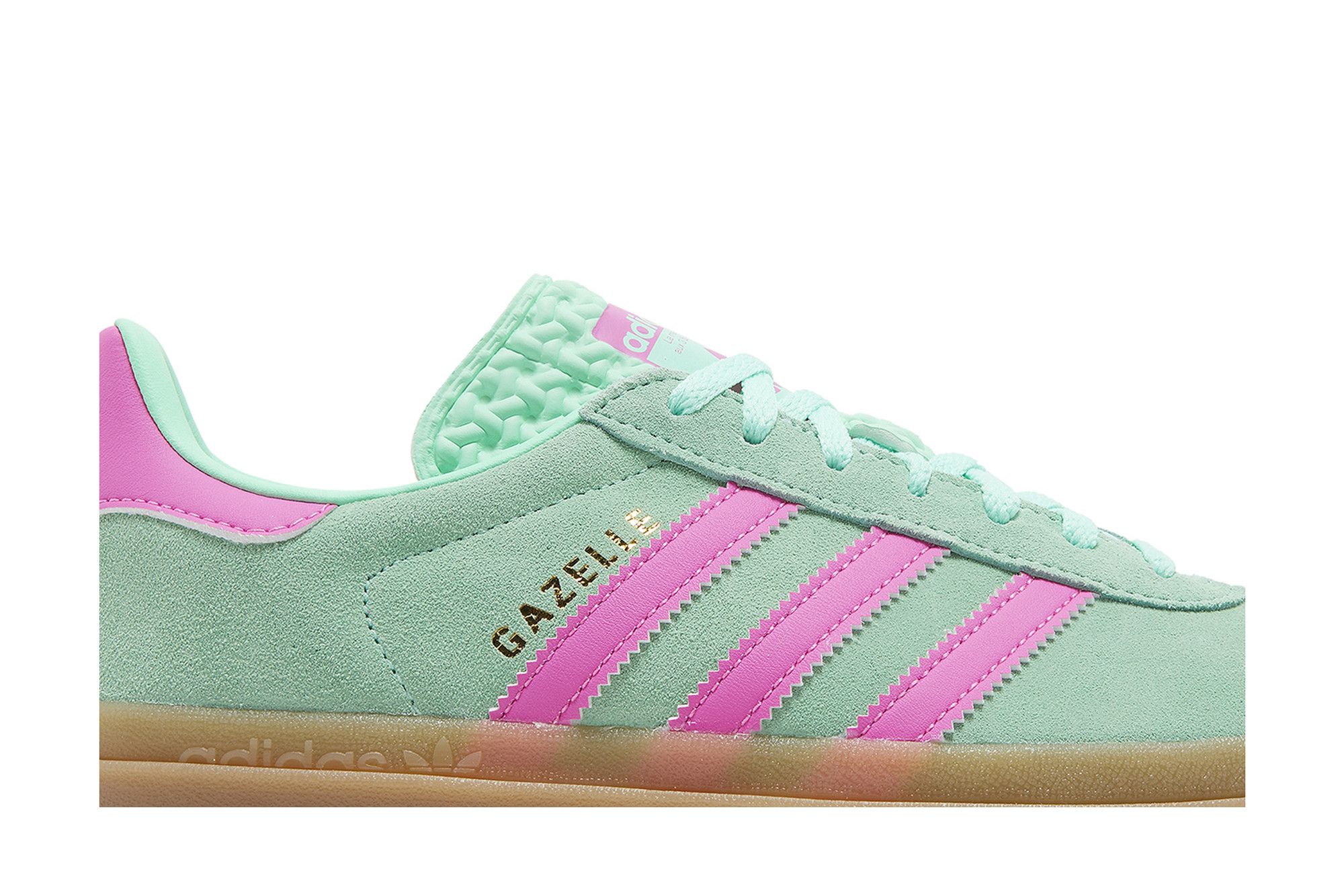 adidas gazelle silver green womens Adidas Gazelle Indoor Pulse Mint (HQ8714) main image 1