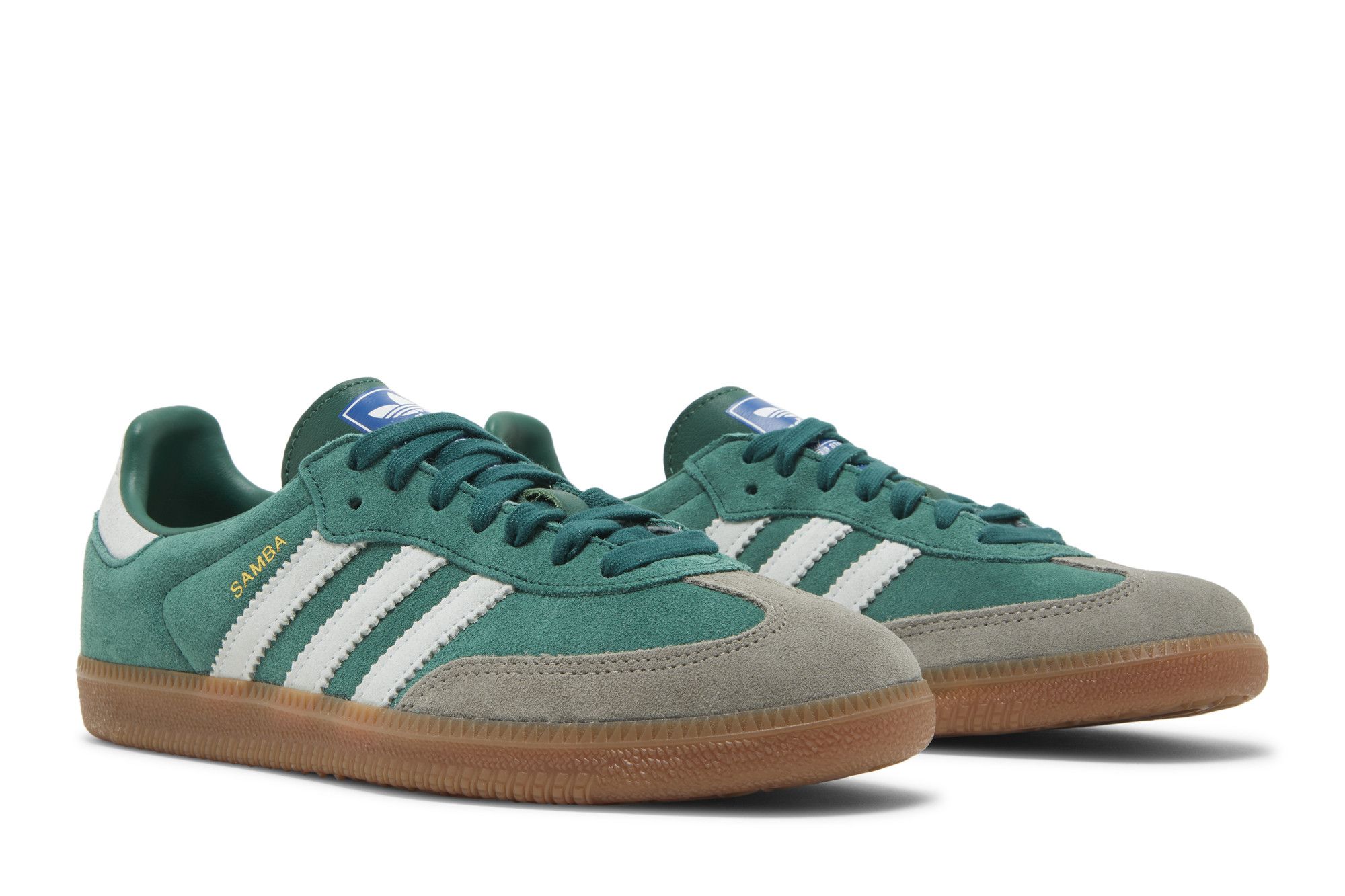 adidas gazelle silver green womens adidas Men's Samba Originals OG "Collegiate Green Gum" main image 0