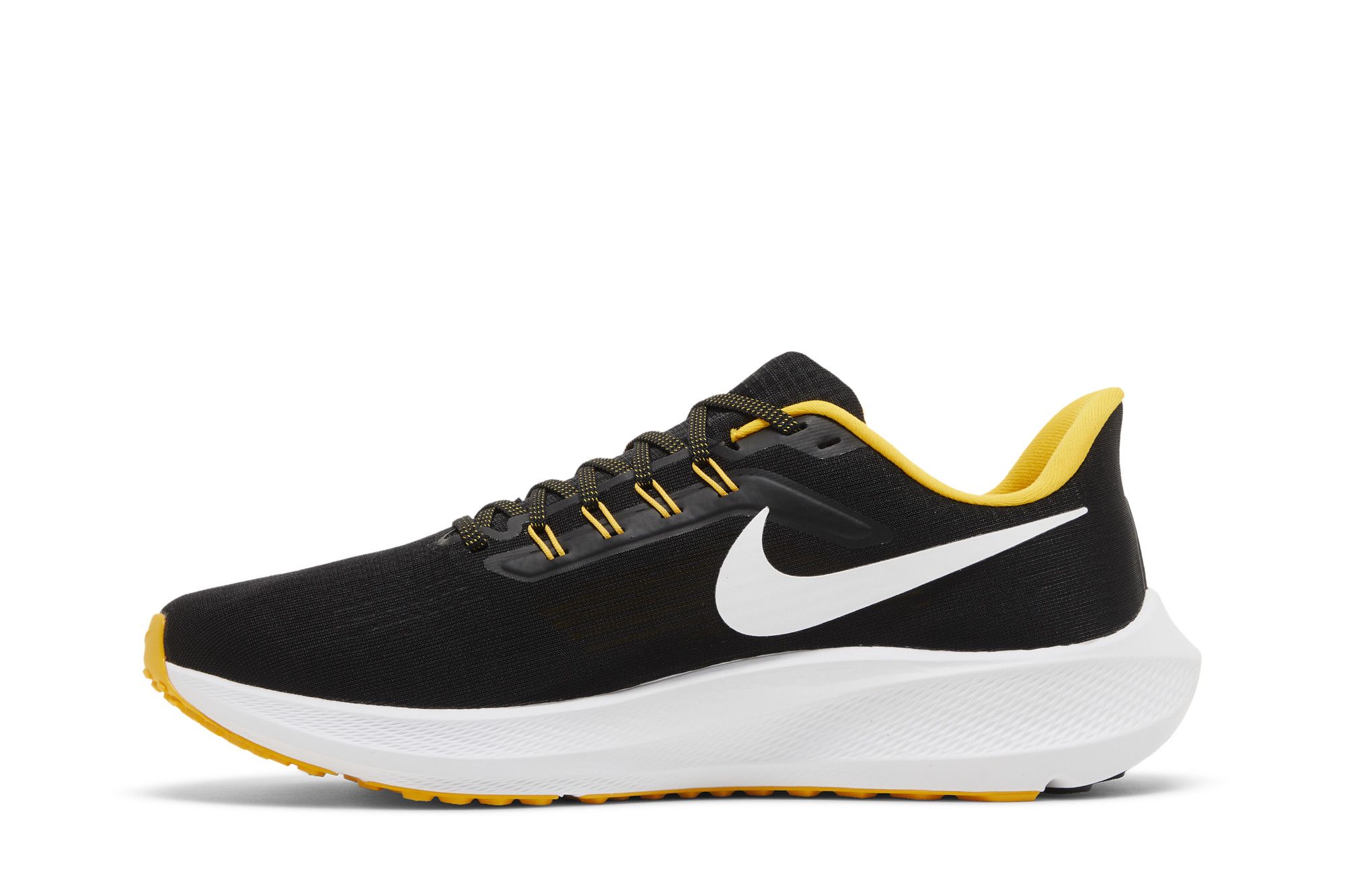 Nike Air Zoom Pegasus 39 Pittsburgh Steelers Sneakers Black Men’s Size 12 Men Nike Air Zoom Pegasus 39 Shoes Sz 11.5 Black Pittsburgh  main image 2