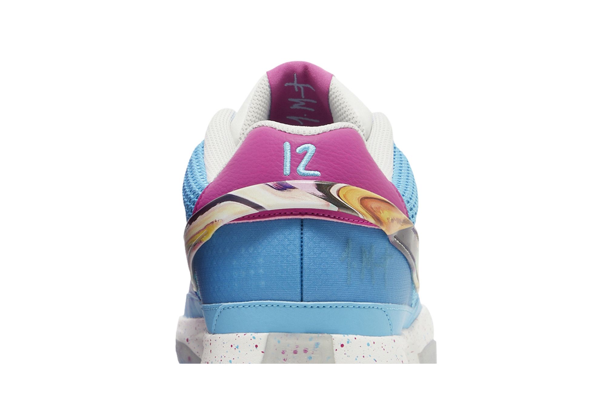 Nike‎ Ja 1 EYBL - Blue Fuchsia Mismatch Ja Morant wearing the Ja 1  main image 2