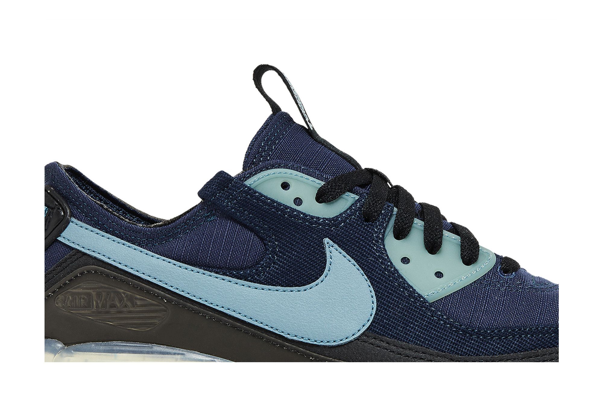Nike Air Terrascape 90 Midnight Navy Aqua Athletic Shoes Sneakers Men 12M US/46 Nike Air Max Terrascape 90 Trainers Midnight Navy Noise Aqua  main image 2
