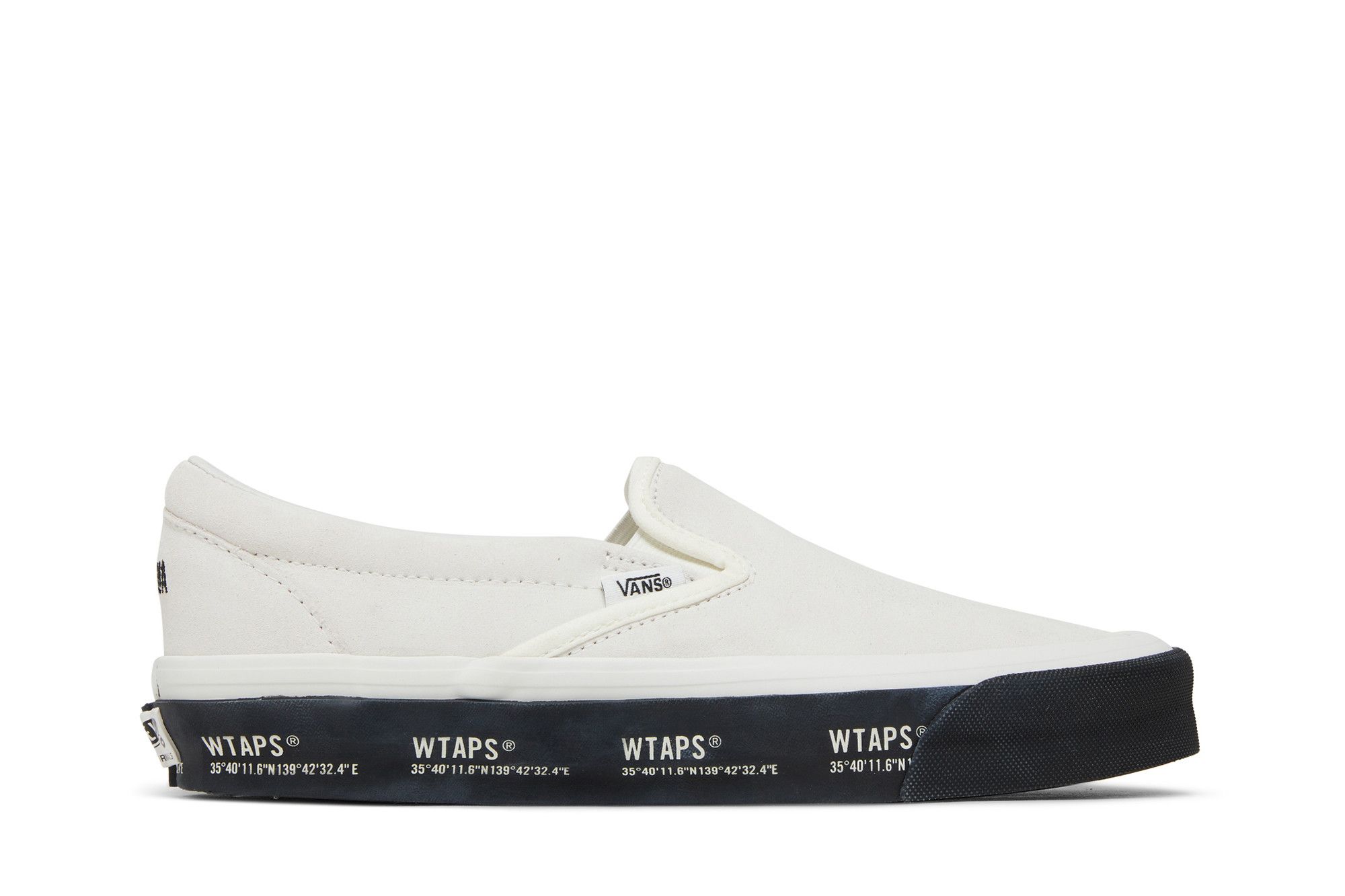 Deals on Men's WTAPS x Classic Slip-On LX 'White Black' on