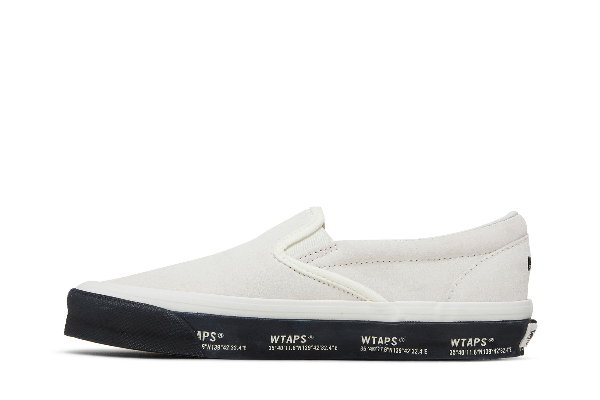 VANS WTAPS CLASSIC SLIP-ON LX スリッポン US9 Deals on Men's WTAPS x Classic Slip-On LX 'White Black' on