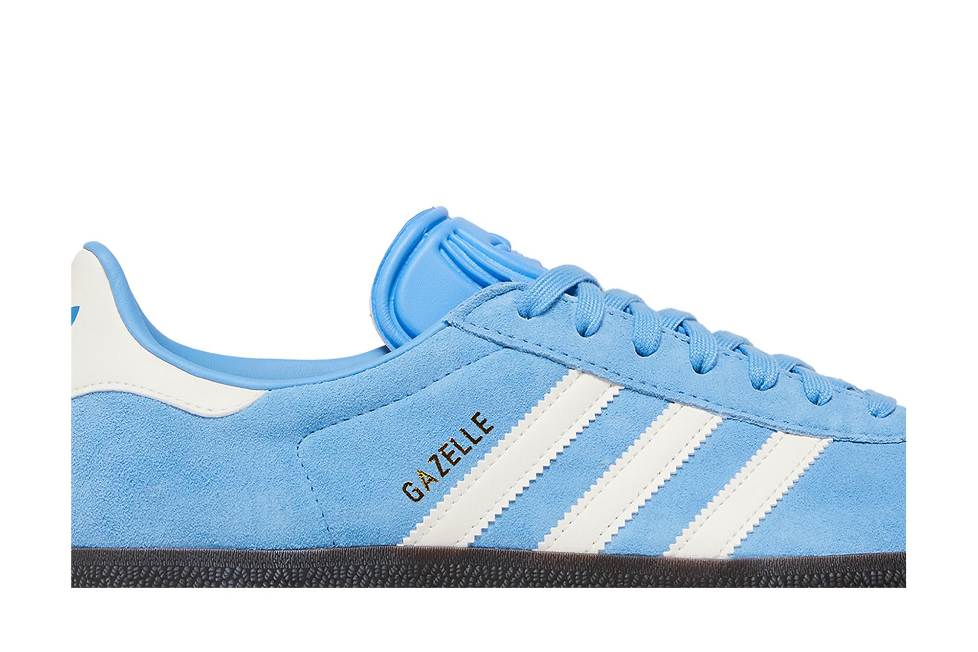 Adidas Originals Gazelle Sky Blue White Gum Mens Trainer Shoe Sneaker ID6104 adidas ☆ Gazelle  main image 2