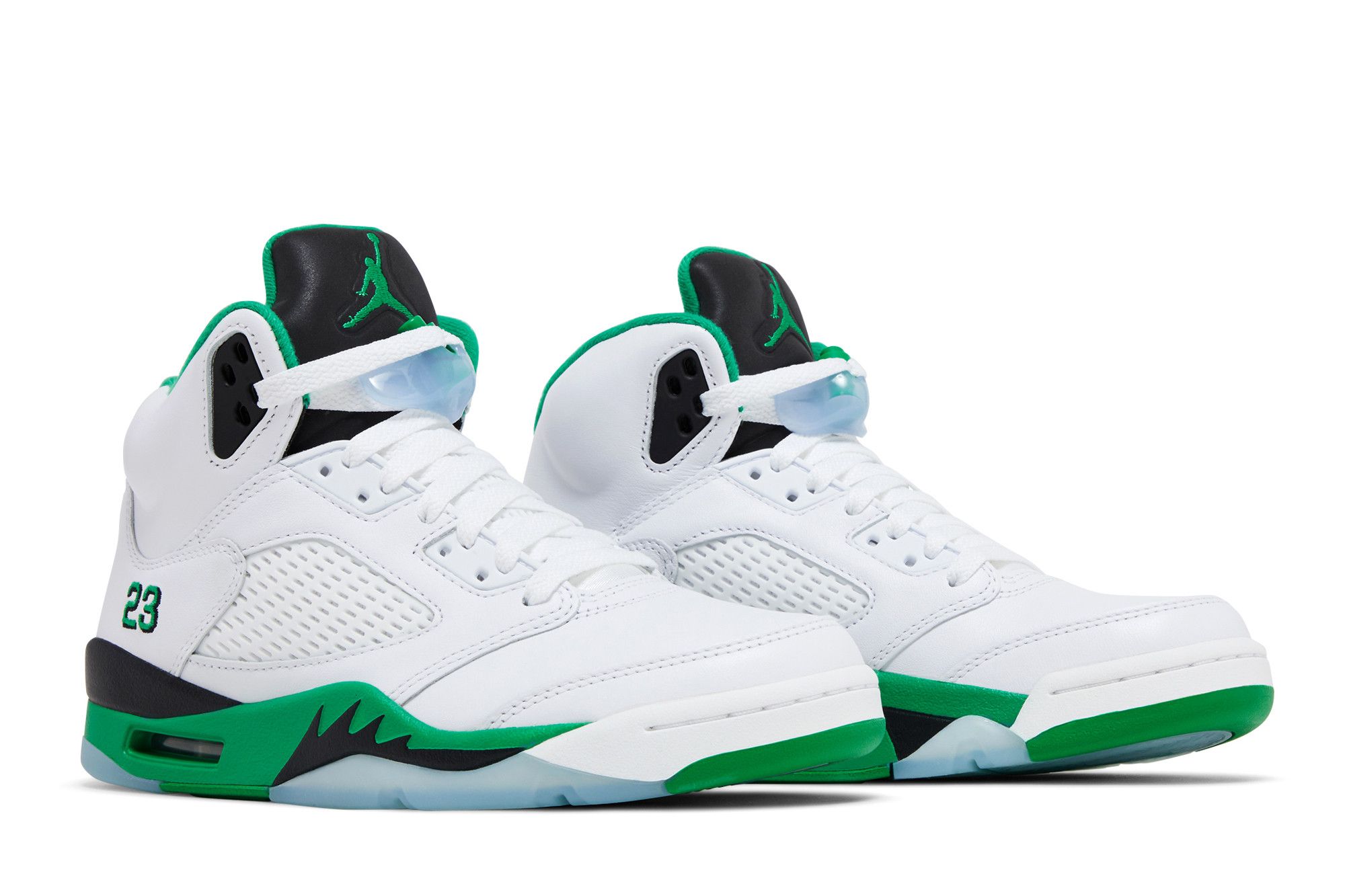 Deals on Women's Air Jordan 5 Retro 'Lucky Green' on Sneakers.com