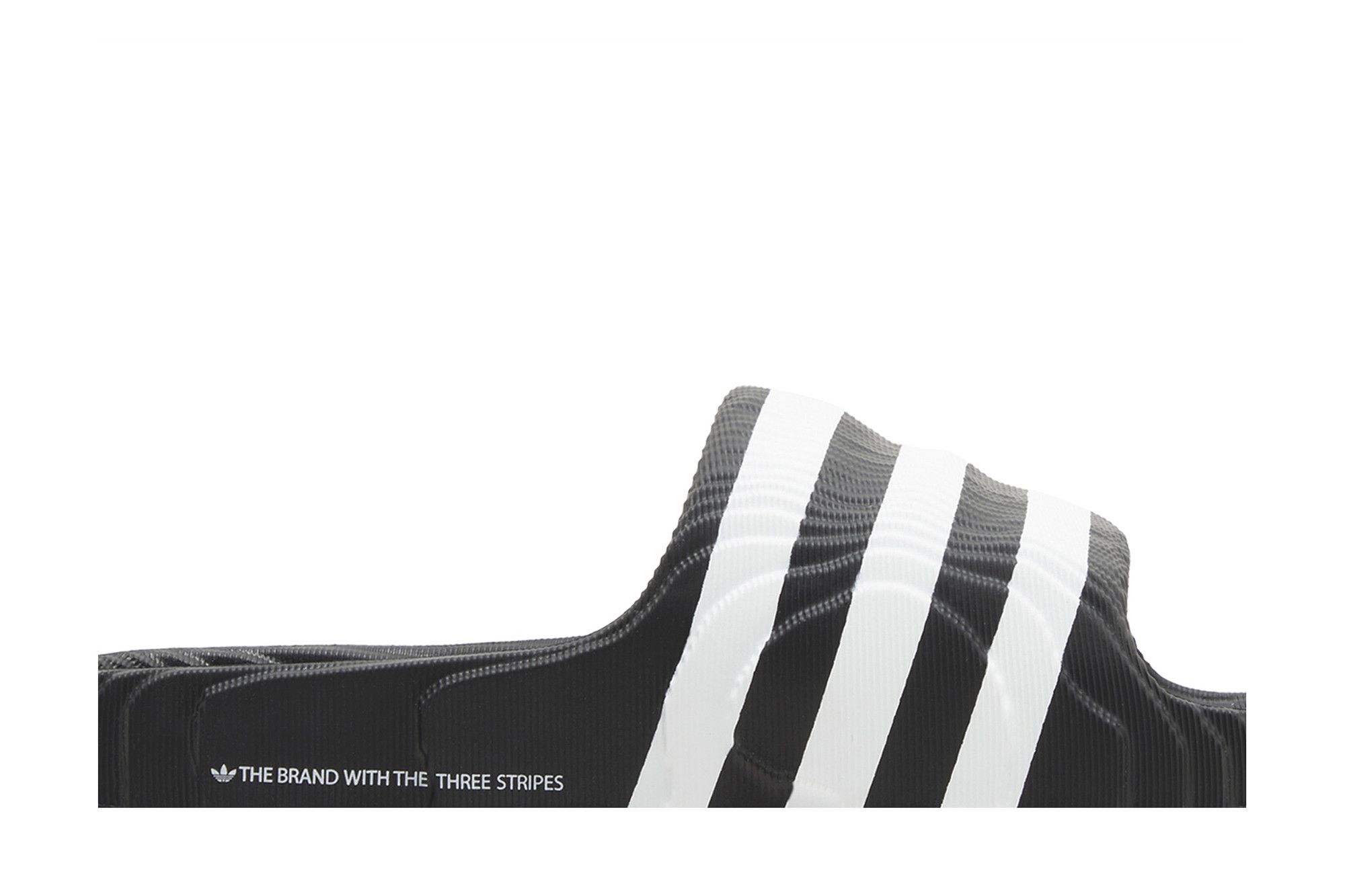 adidas Adilette 22 Slides - White with Black Logo Amazon.com | adidas Originals ADILETTE 22 SLIDES Men HQ4672  main image 3