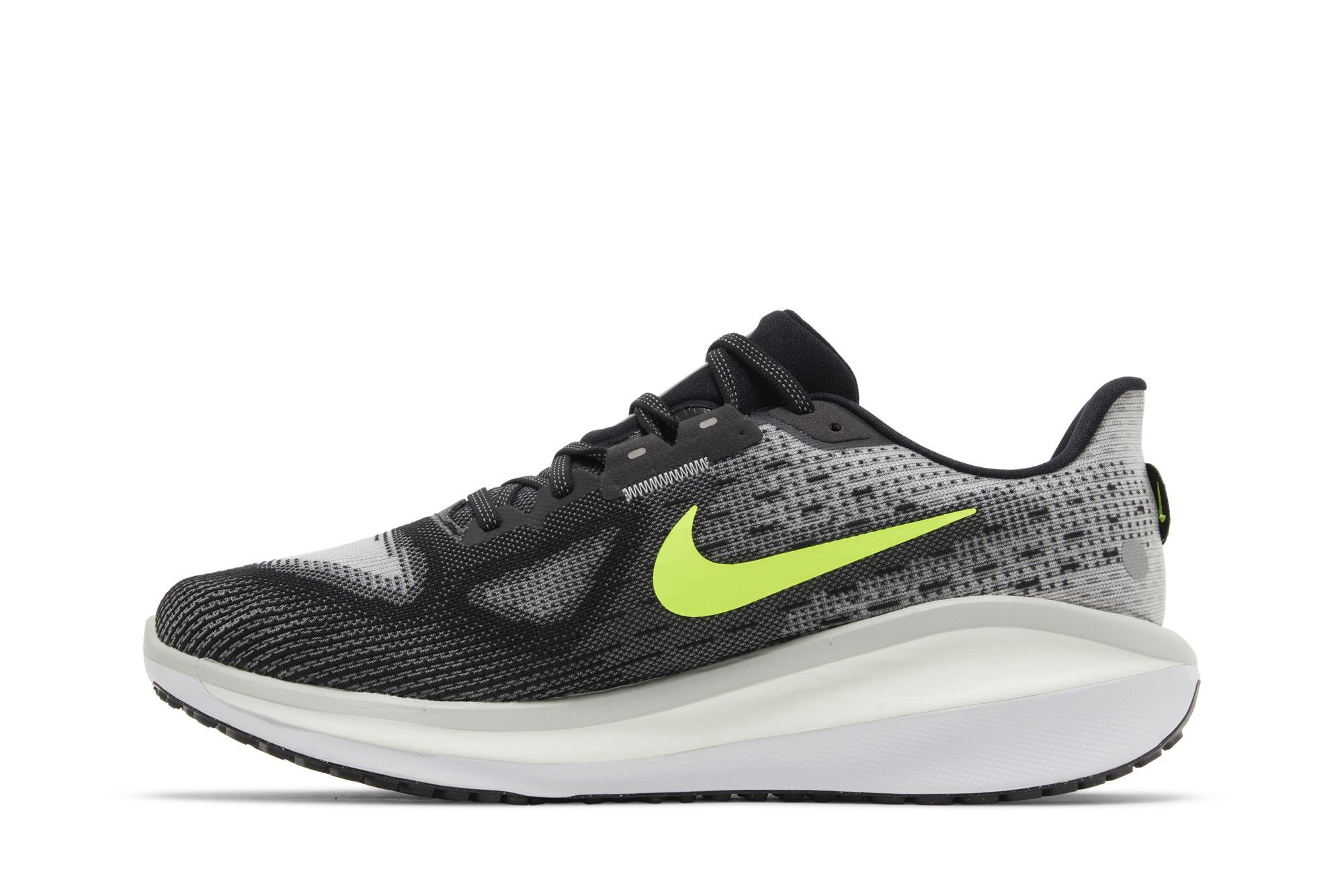 Nike ZoomX Vomero 17 Anthracite Volt Running Shoes FB1309-001 Mens 10.5 Nike Vomero 17 Black Gray Volt Athletic Running Sneakers  main image 4