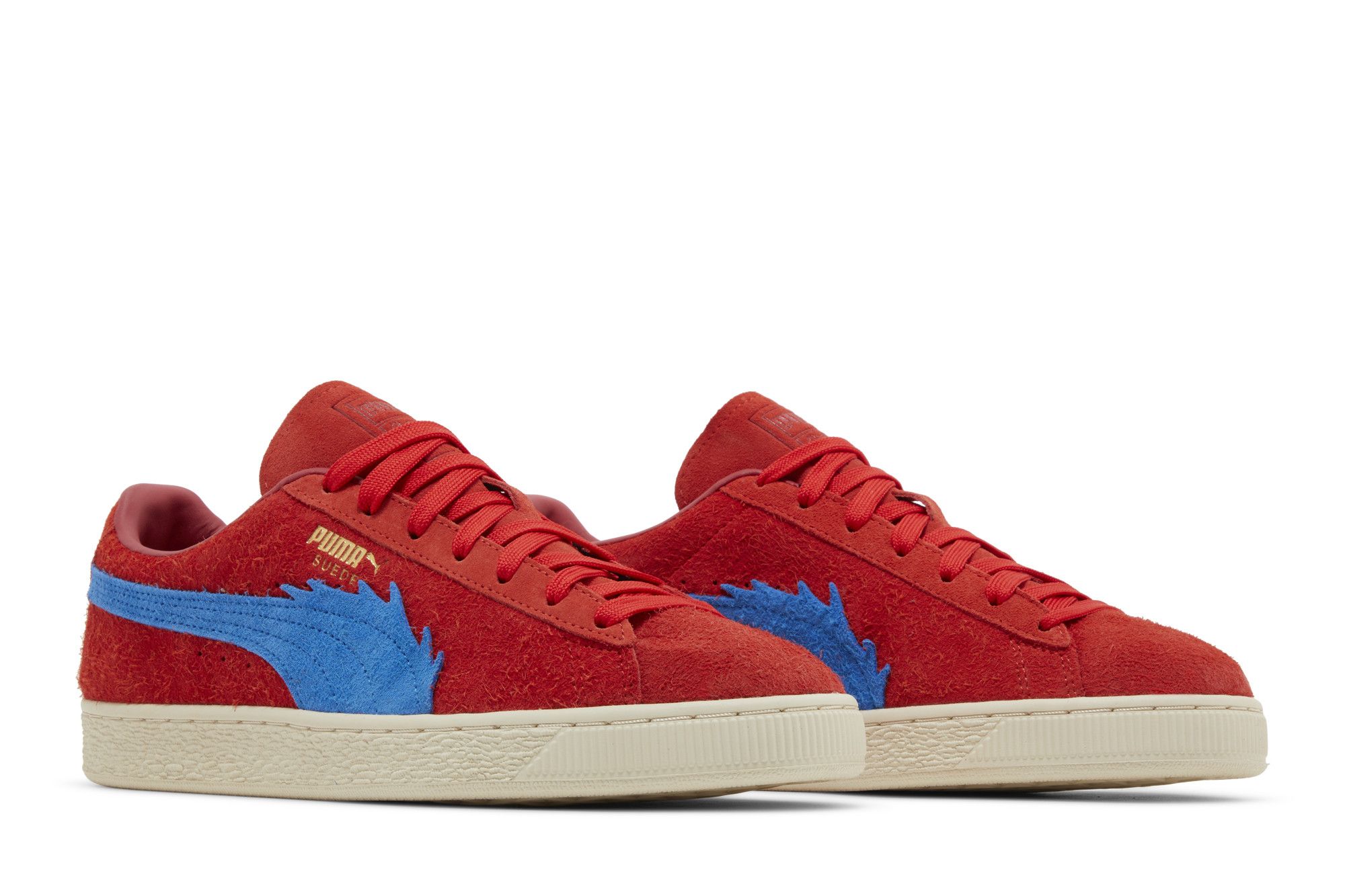 Puma x One Piece ‘Buggy’ Suede Red Blue (396520-01) | Men\'s Size 13 US - New PUMA PUMA X One Piece Suede Buggy 39652001 - Shiekh main image 2