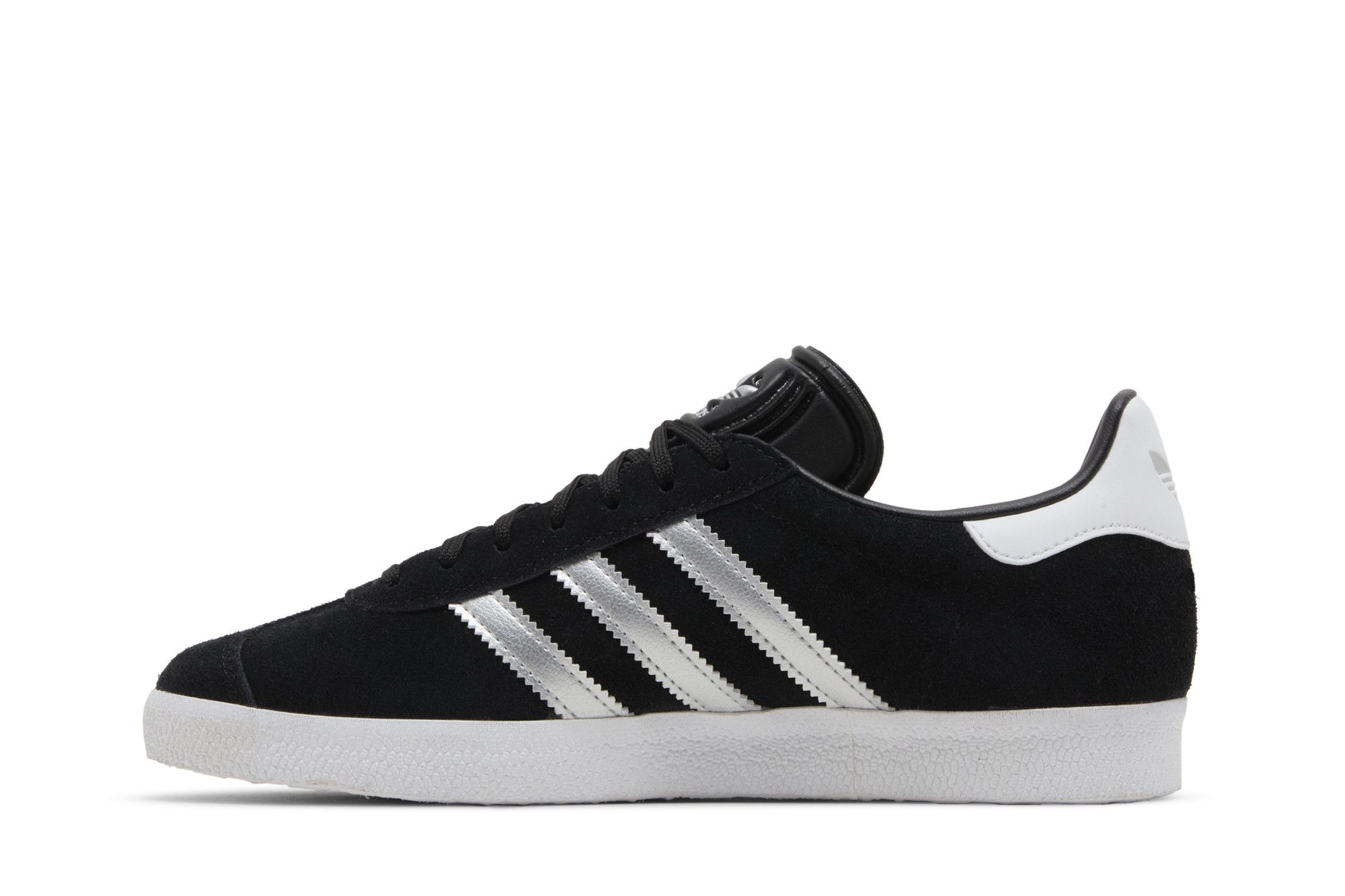 adidas gazelle silver green womens Adidas Gazelle - Black Silver Metallic | The Back Wall