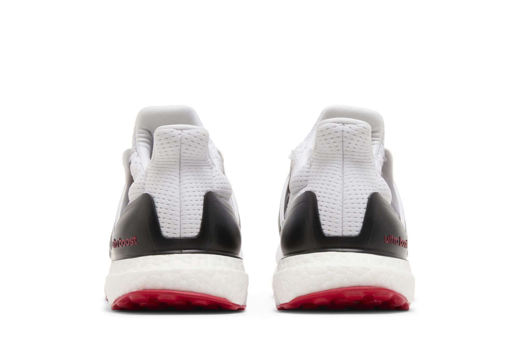 Deals on Men's UltraBoost 1.0 'White Scarlet' on Sneakers.com