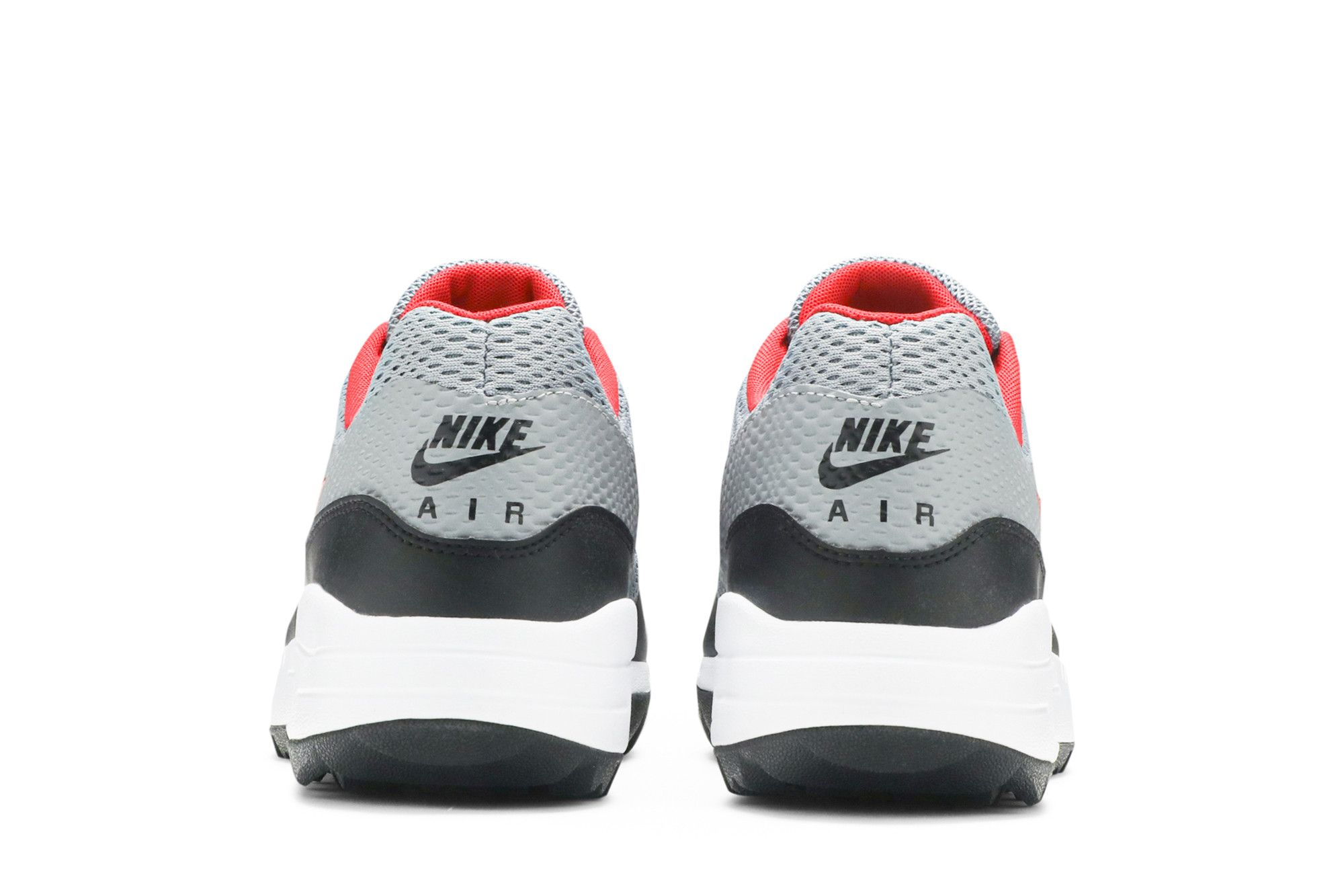 Deals on Men's Air Max 1 Golf 'Particle Grey Red' on