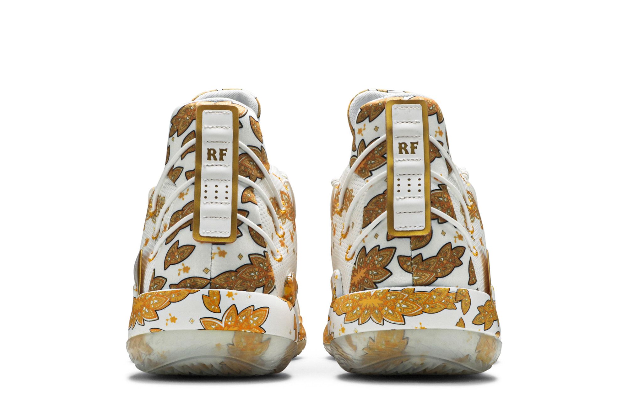 ric flair sneakers gold