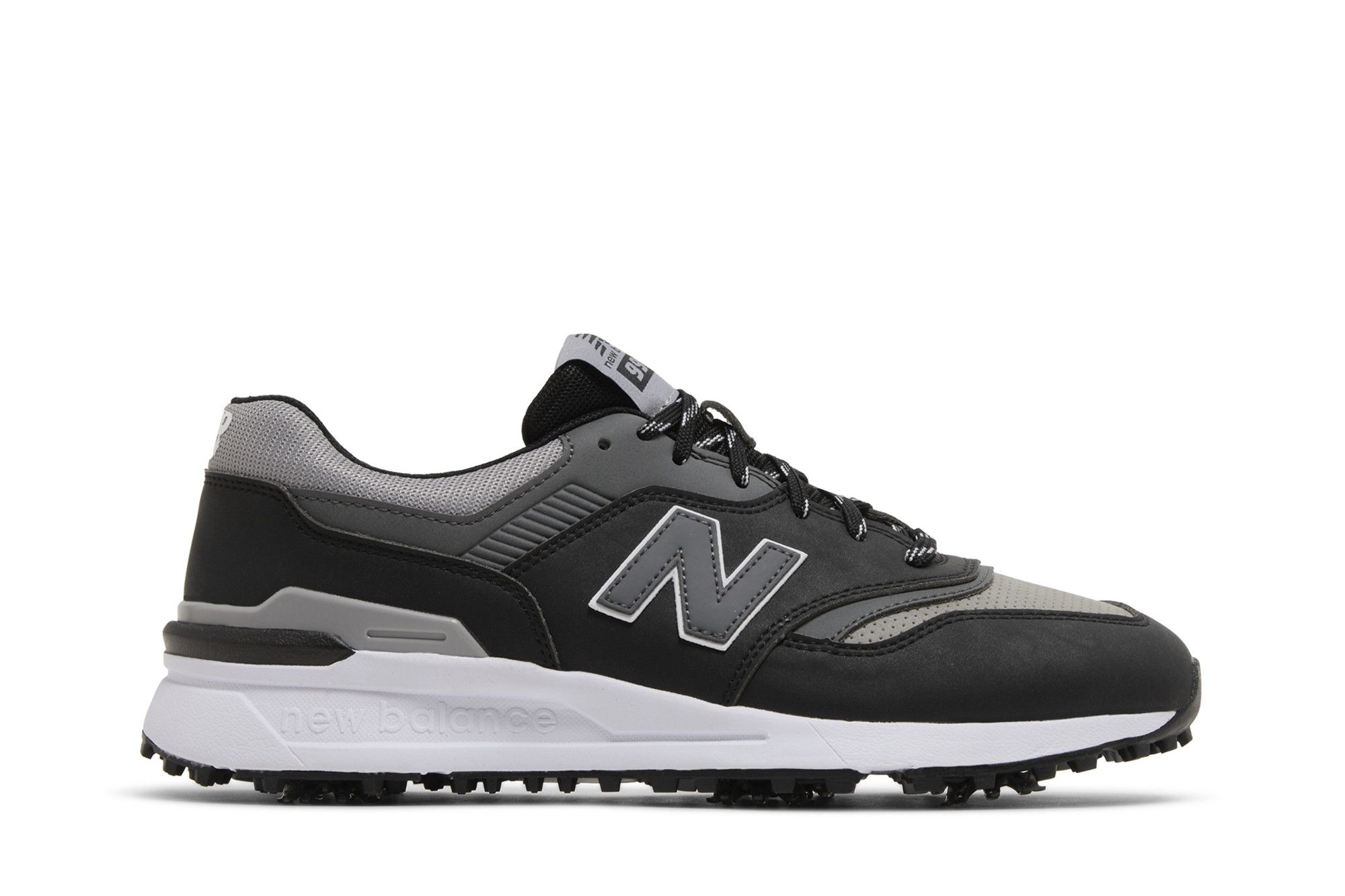 New Balance 997G Golf Shoes Mens 11.5 Black Grey Spiked Waterproof MG997BK New Balance Men main image 3