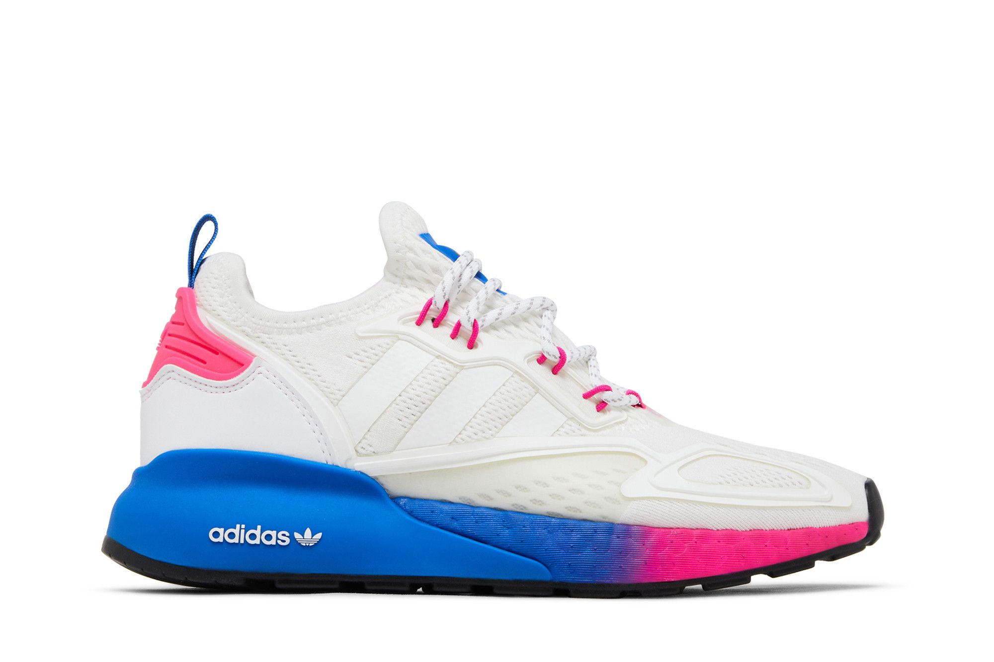 Deals on Women's ZX 2K Boost 'White Pink Blue' on Sneakers.com