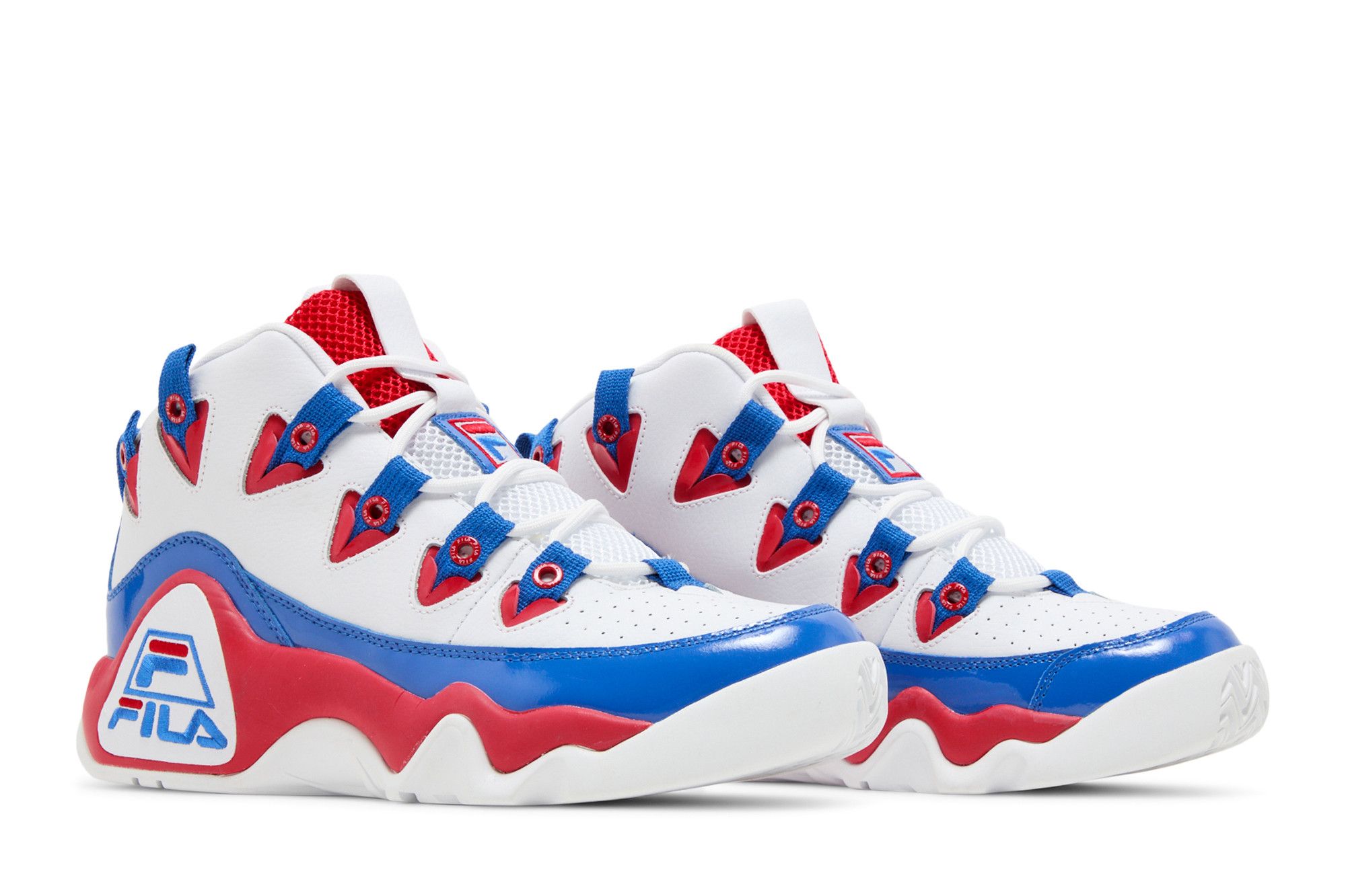 Deals on Men's Grant Hill 1 'White Red Blue' on Sneakers.com