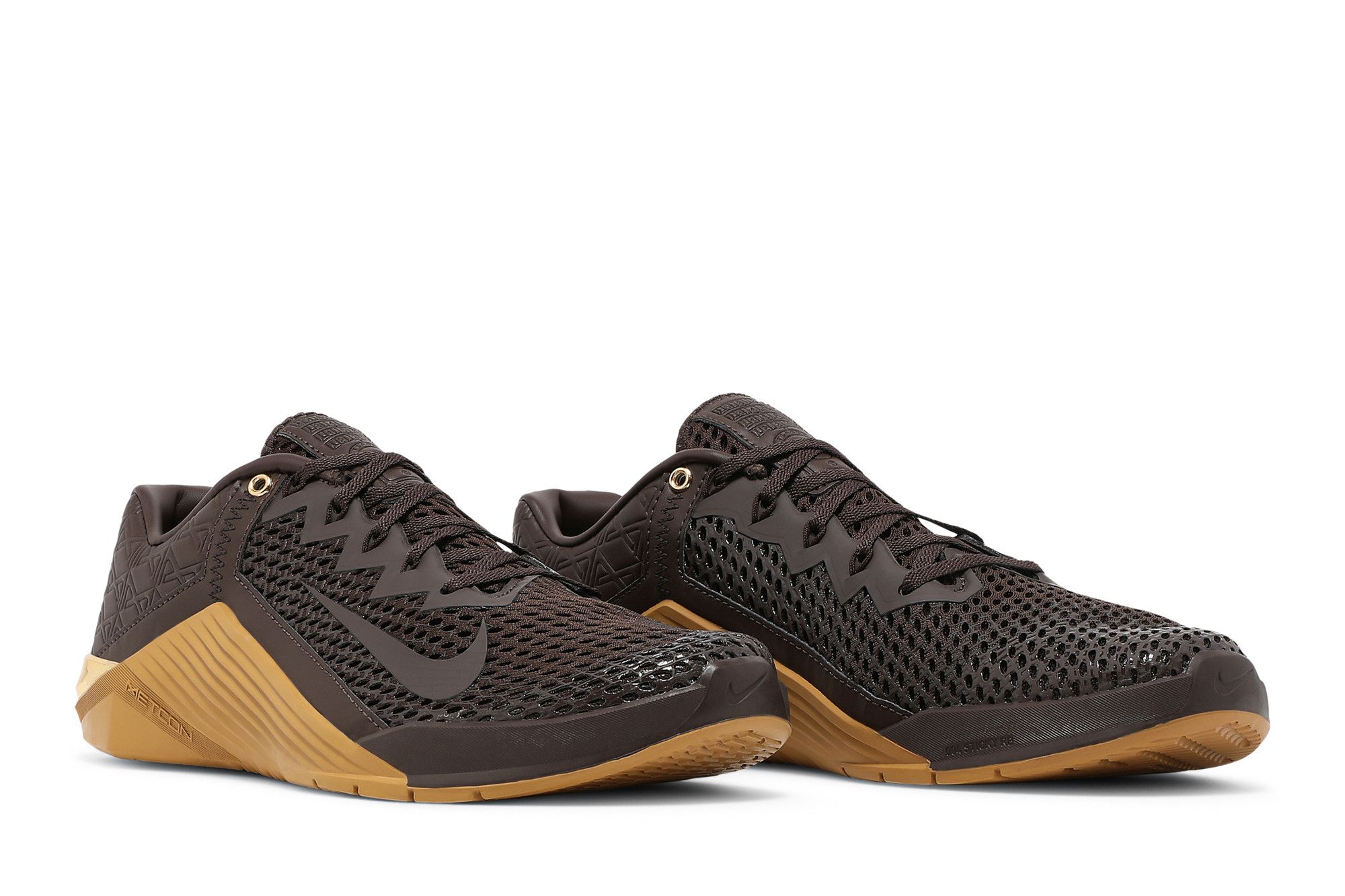 Nike Metcon 6 Training Sneakers Premium Baroque Brown Wheat Size 12.5 Men\'s 2021 Nike Metcon 6 Premium Baroque Brown Wheat SZ US 7.5  main image 3
