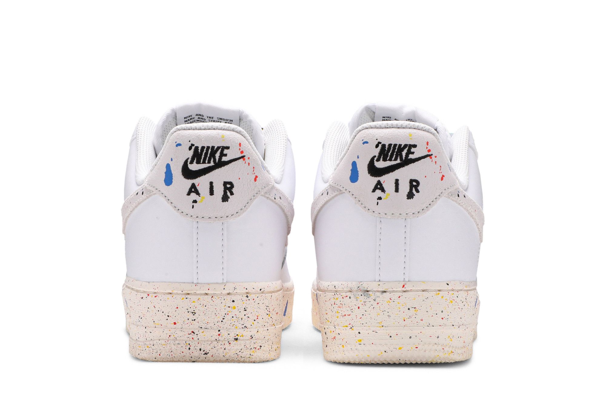 Nike Air Force 1 \'07 LV8 Paint Splatter Size 11.5 White Nike Air Force 1  main image 3