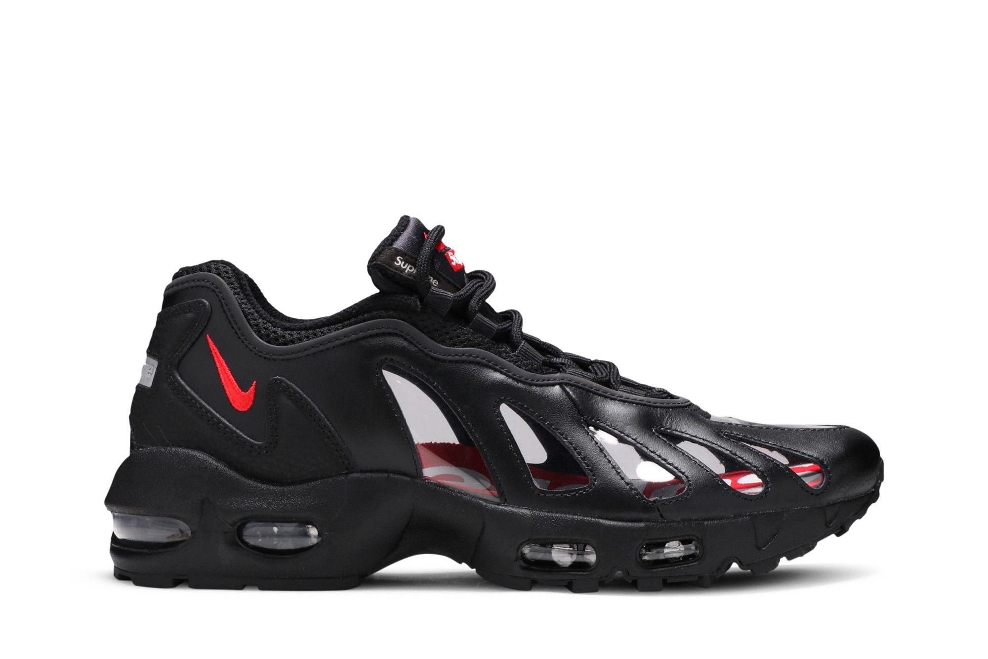 Deals on Men's Supreme x Air Max 96 'Black' on Sneakers.com