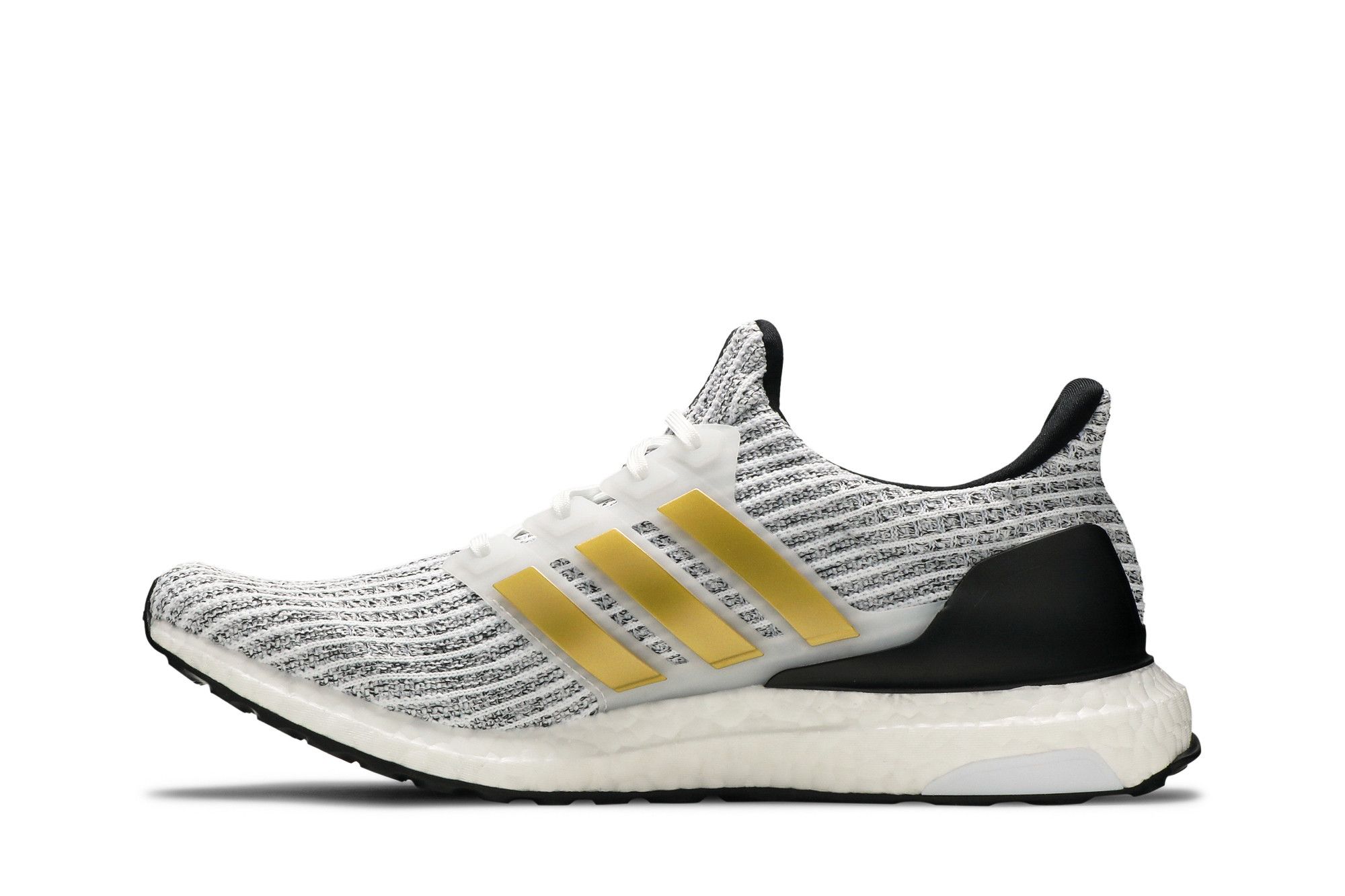 Size 9 TMAC x Ultra Boost white and gold adidas UltraBoost White Gold Metallic | eBay main image 2