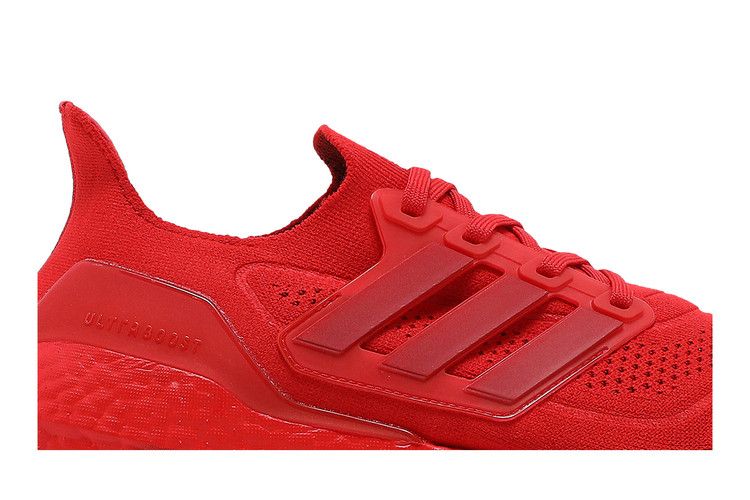 Deals on Men's UltraBoost 21 'Vivid Red' on Sneakers.com
