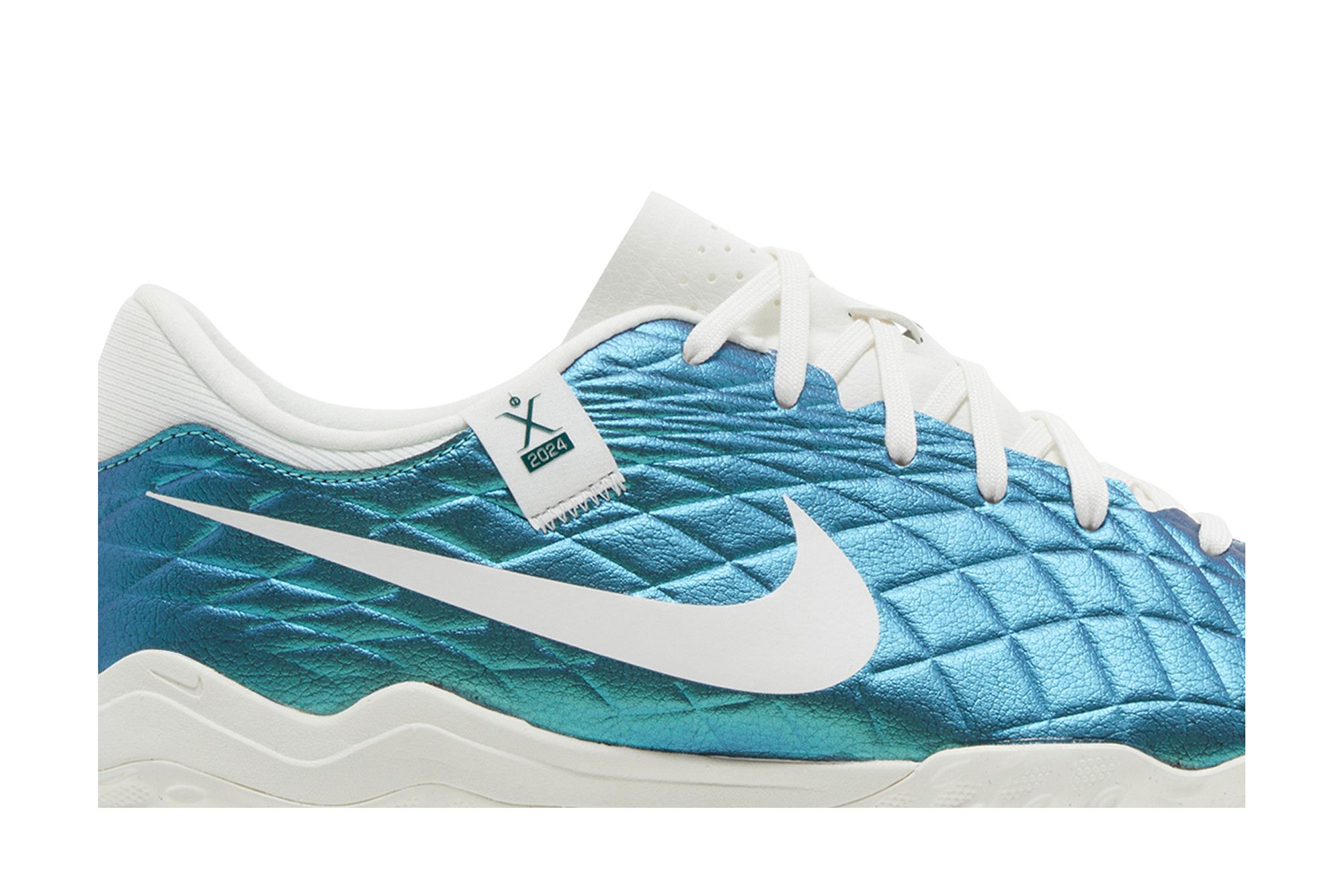 Nike Tiempo Legend 10 Academy Emerald TF Mens Turf Soccer Shoes FQ3245-300 Sz 7 Nike Tiempo Emerald Legend 10 Academy Turf Low-Top Soccer  main image 3