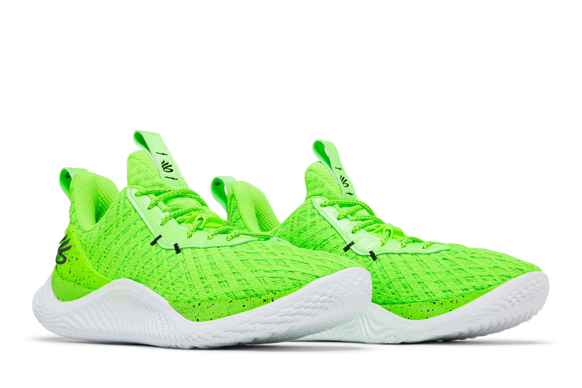 Men\'s Curry Brand Curry Flow 10 Team \'Hyper Green\' New Curry 10 Team “Hyper Green” available on UA.com Getting  main image 4