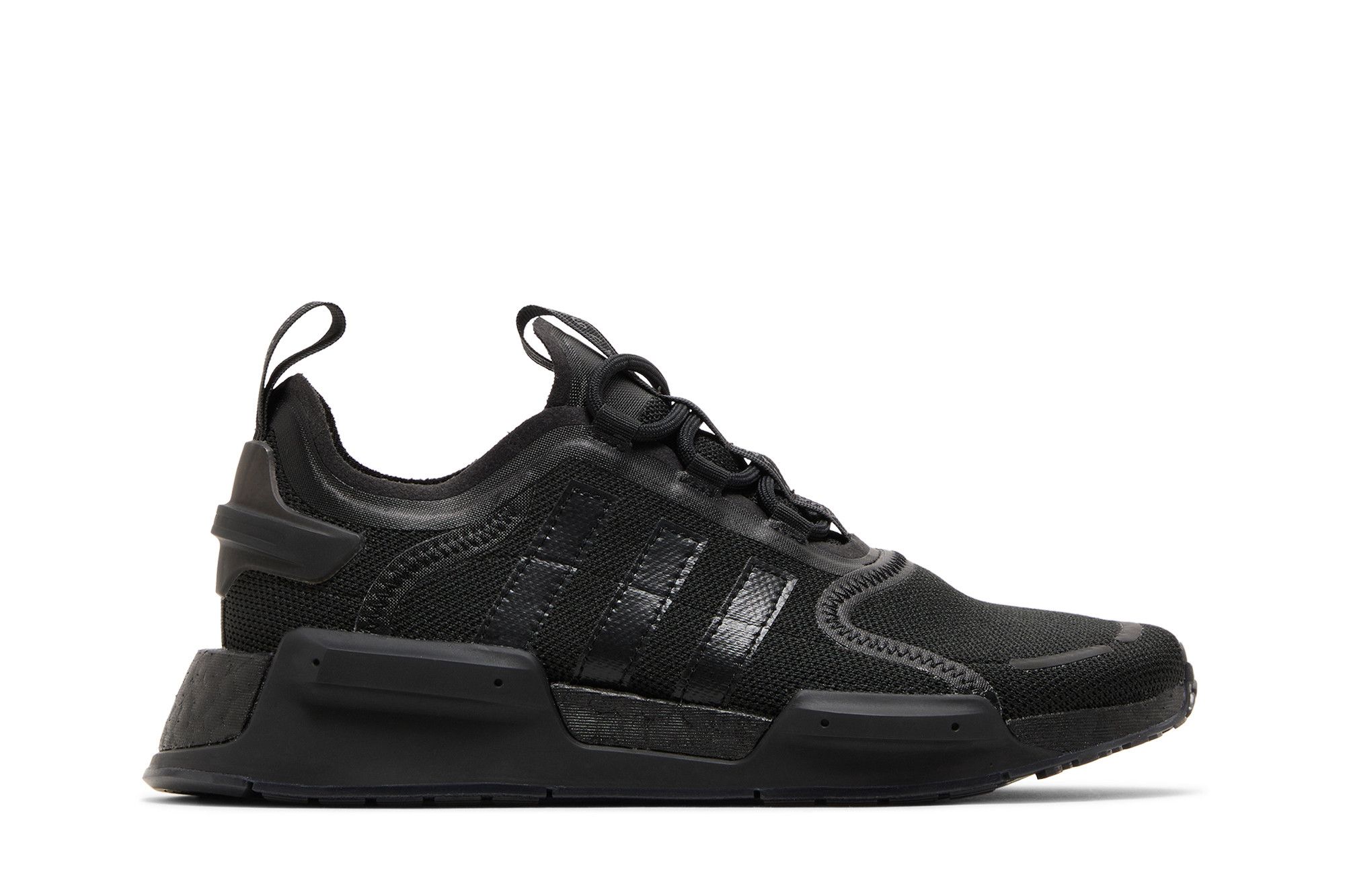 ADIDAS NMD_V3 J \'Triple Black\' Sneakers Shoe Men’s Size : 7 NMD_R1  main image 2