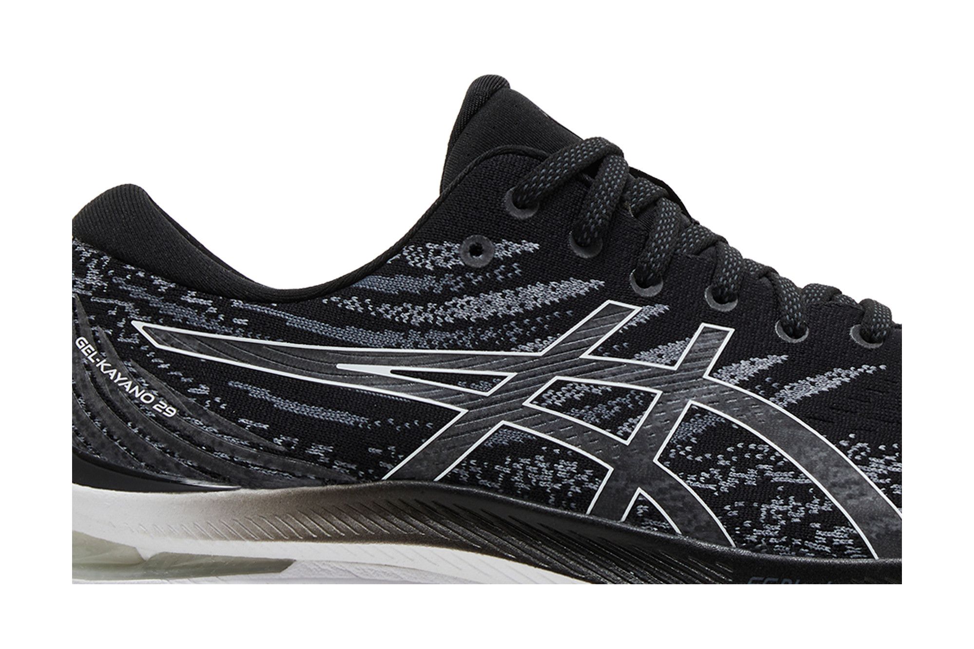 ASICS Shoes Mens 13 Black white Knit Gel-Kayano 29 MK Running 1011B440 Sneaker ASICS Men main image 4