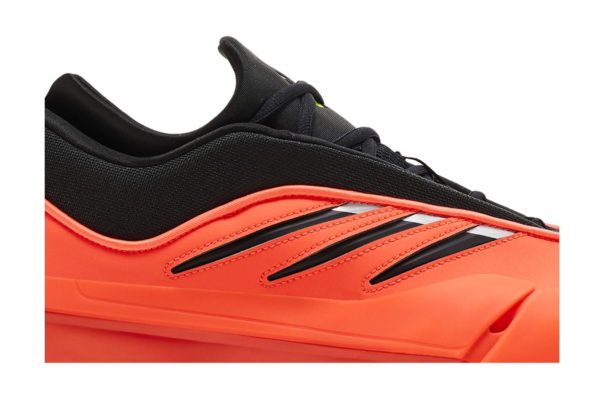 New Adidas Dame 9 Solar Red Black Basketball Mens Size 13 adidas Dame 9  main image 2